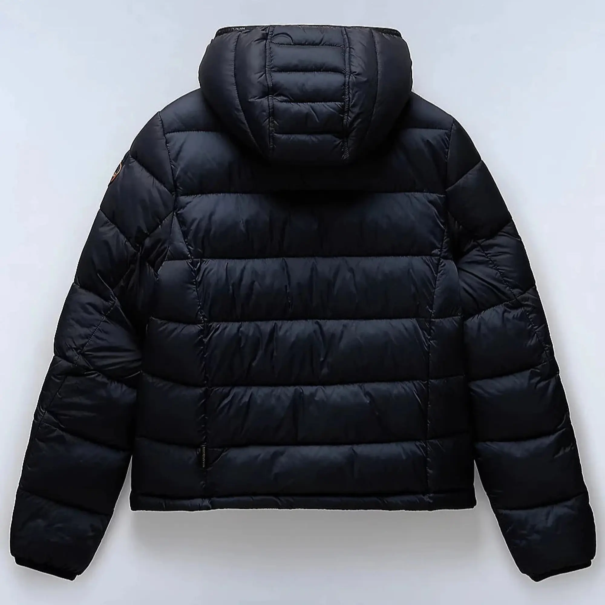 Product image 2 of 7 of Napapijri Women's Aerons Rise Hooded Puffer Jacket - Black