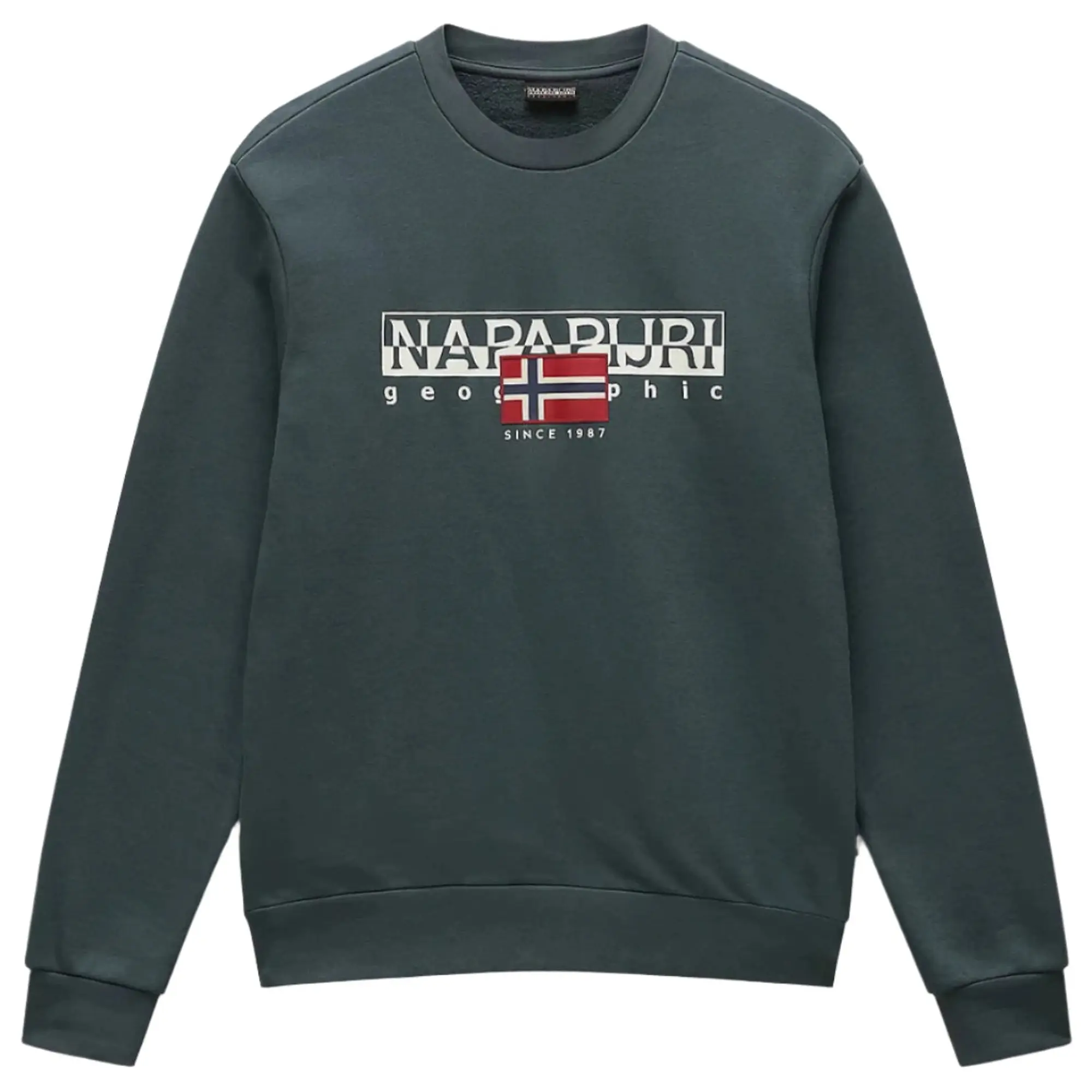 Product image 1 of 5 of Napapijri Men's Aylmer Winter Sweatshirt - Green Urban