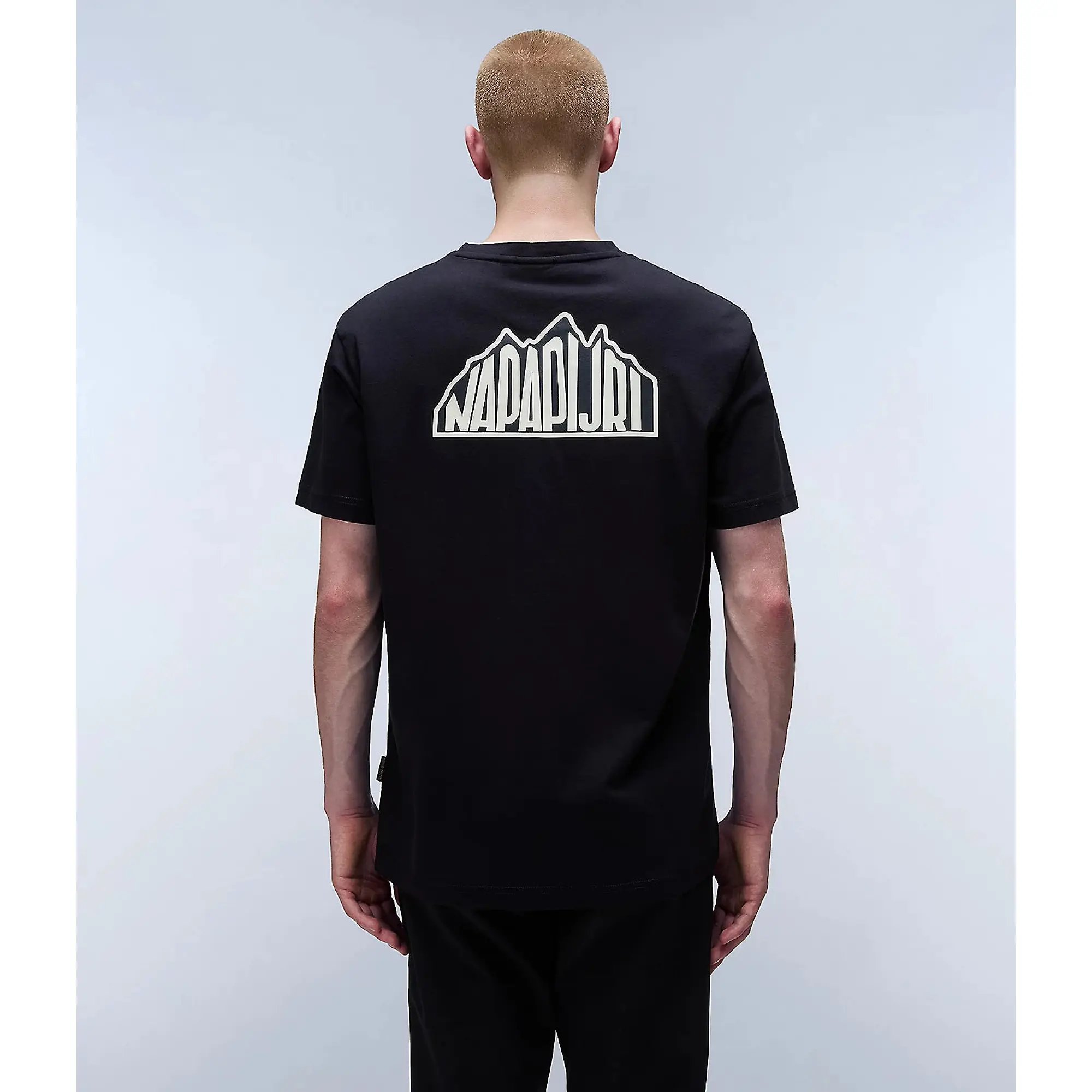 Product image 3 of 6 of Napapijri Men's Linth Short Sleeve T-shirt - Black
