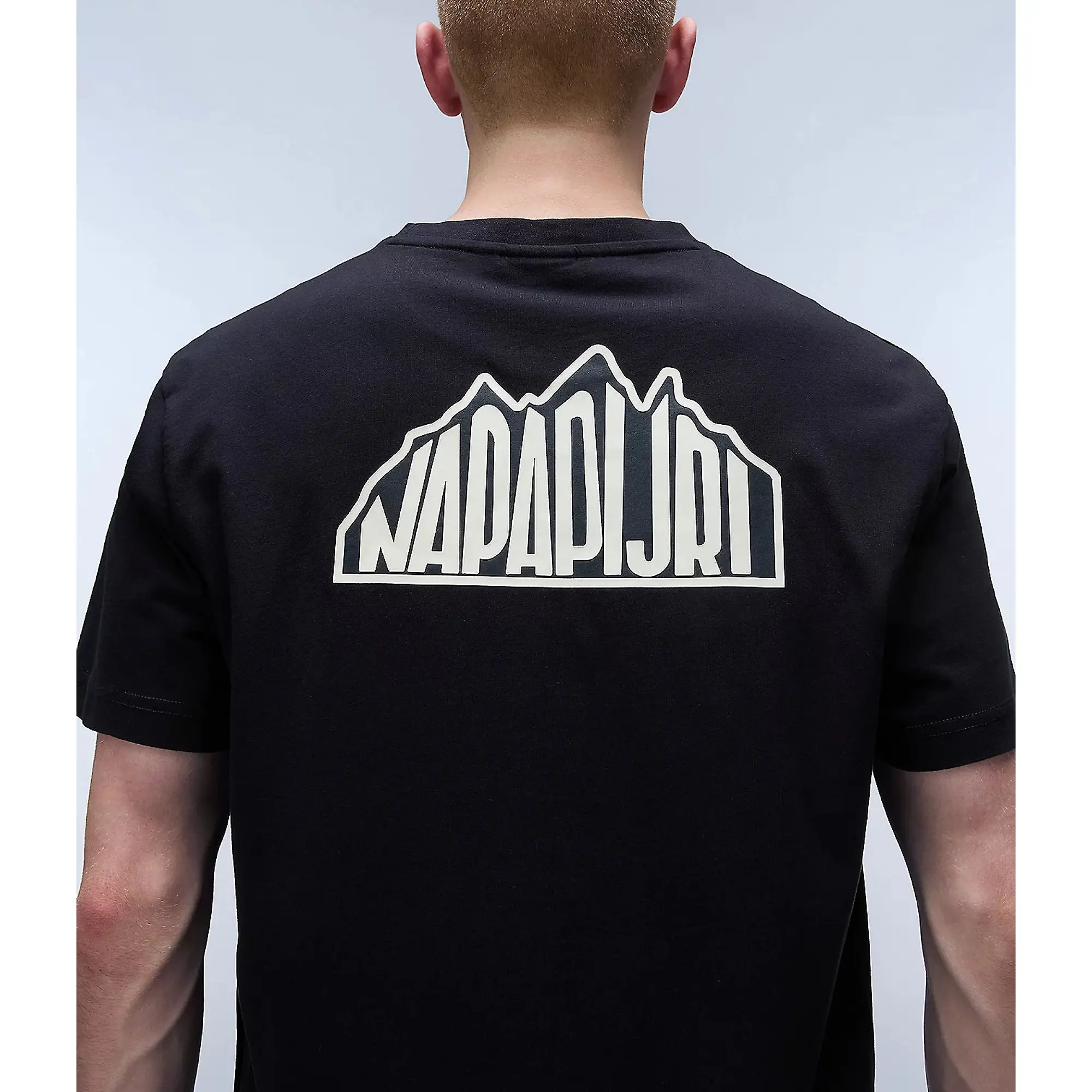 Product image 6 of 6 of Napapijri Men's Linth Short Sleeve T-shirt - Black