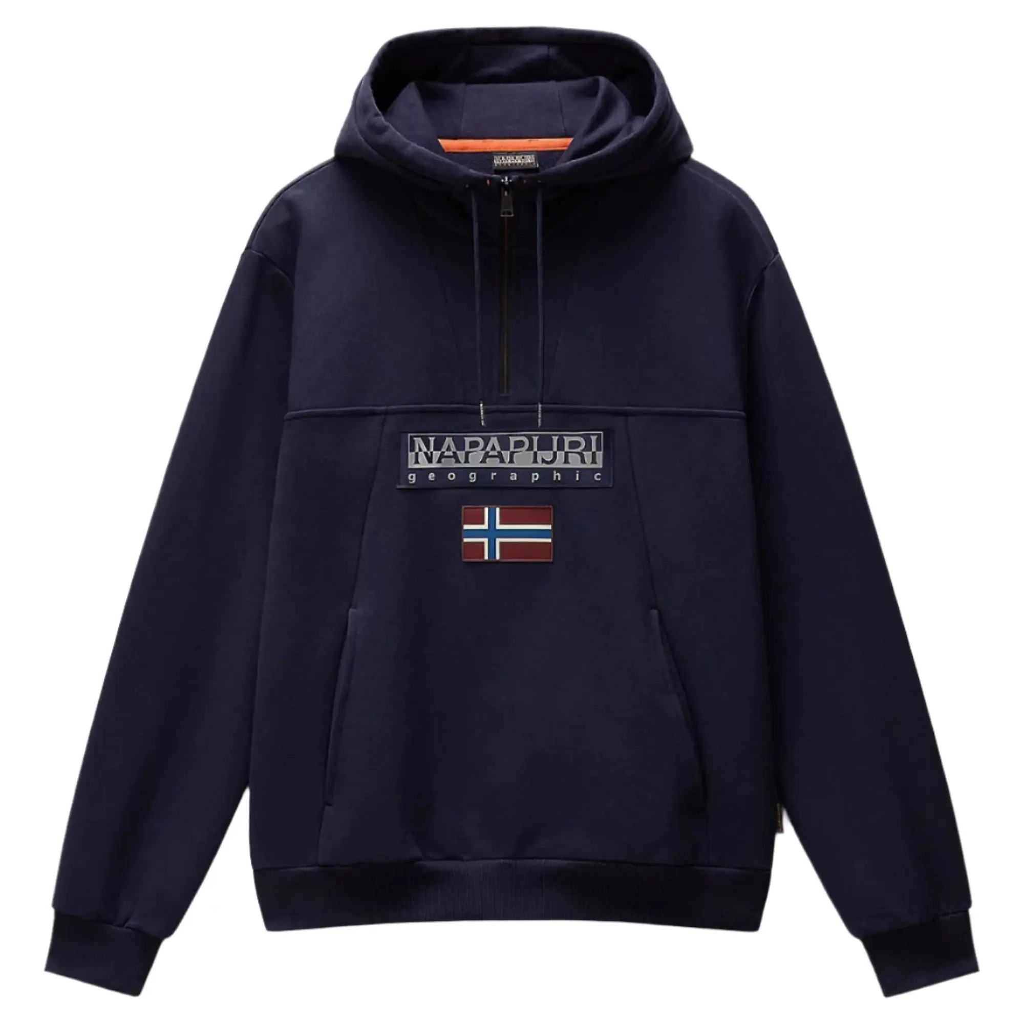 Product image 1 of 7 of Napapijri Men's Burgee Hoodie - Blue Marine