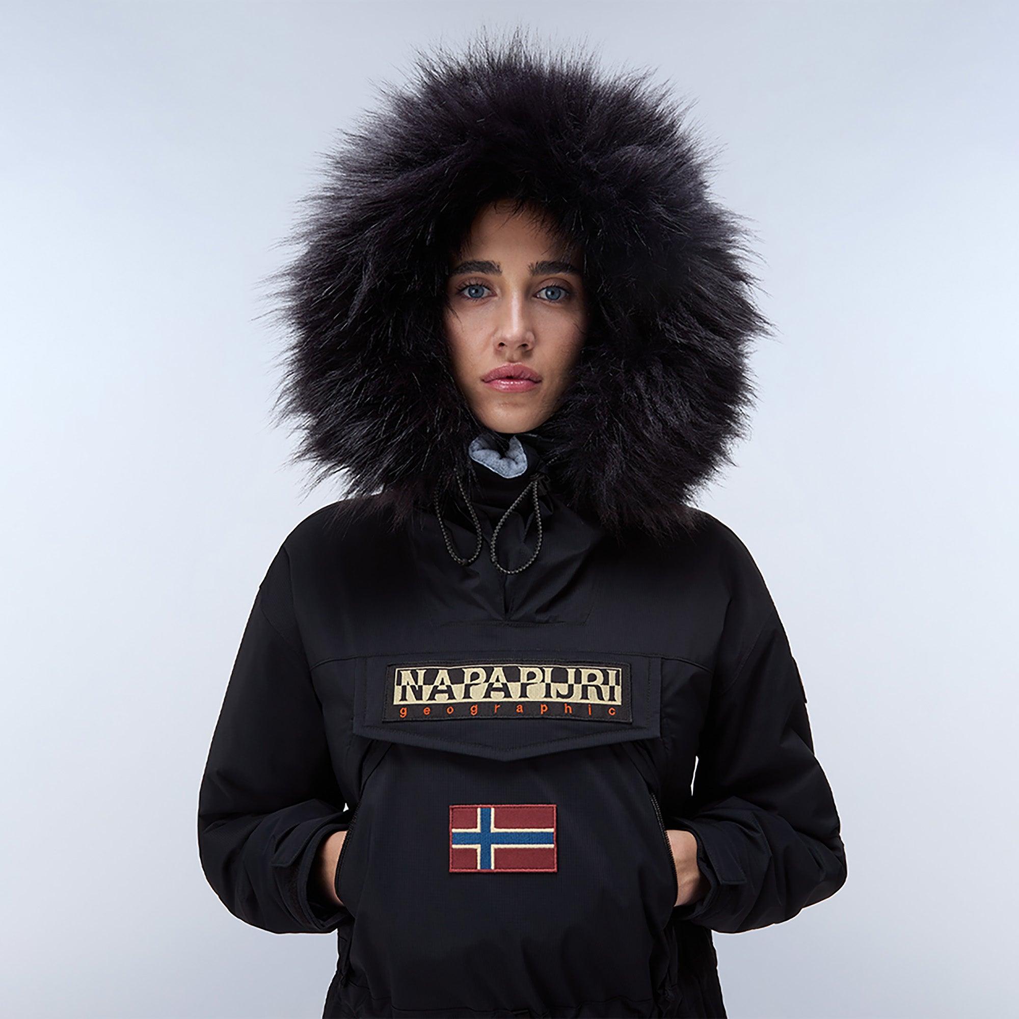 Napapijri Women's Skidoo Premium Anorak - Black | British Attire