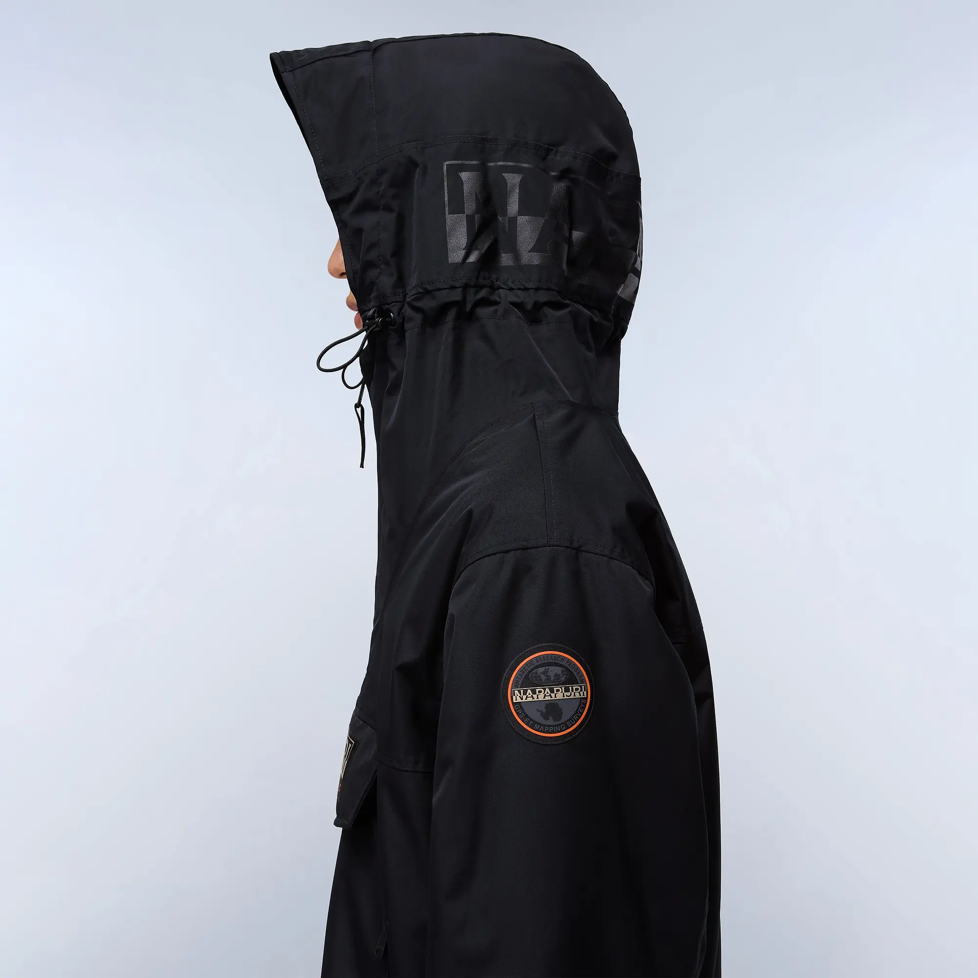 Product image 7 of 11 of Napapijri Men's Rainforest Next Anorak Jacket - Black Beauty