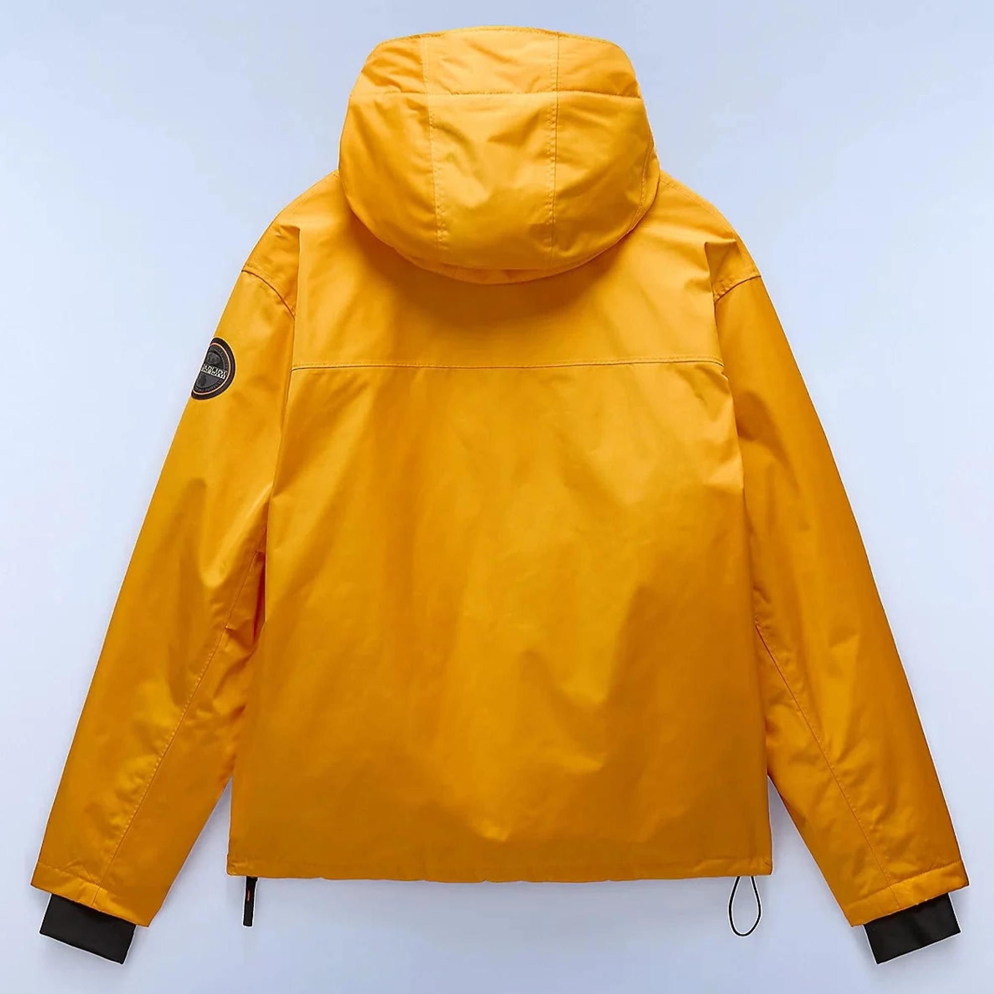 Napapijri Men's Rainforest Next Anorak Jacket - Orange Marigold