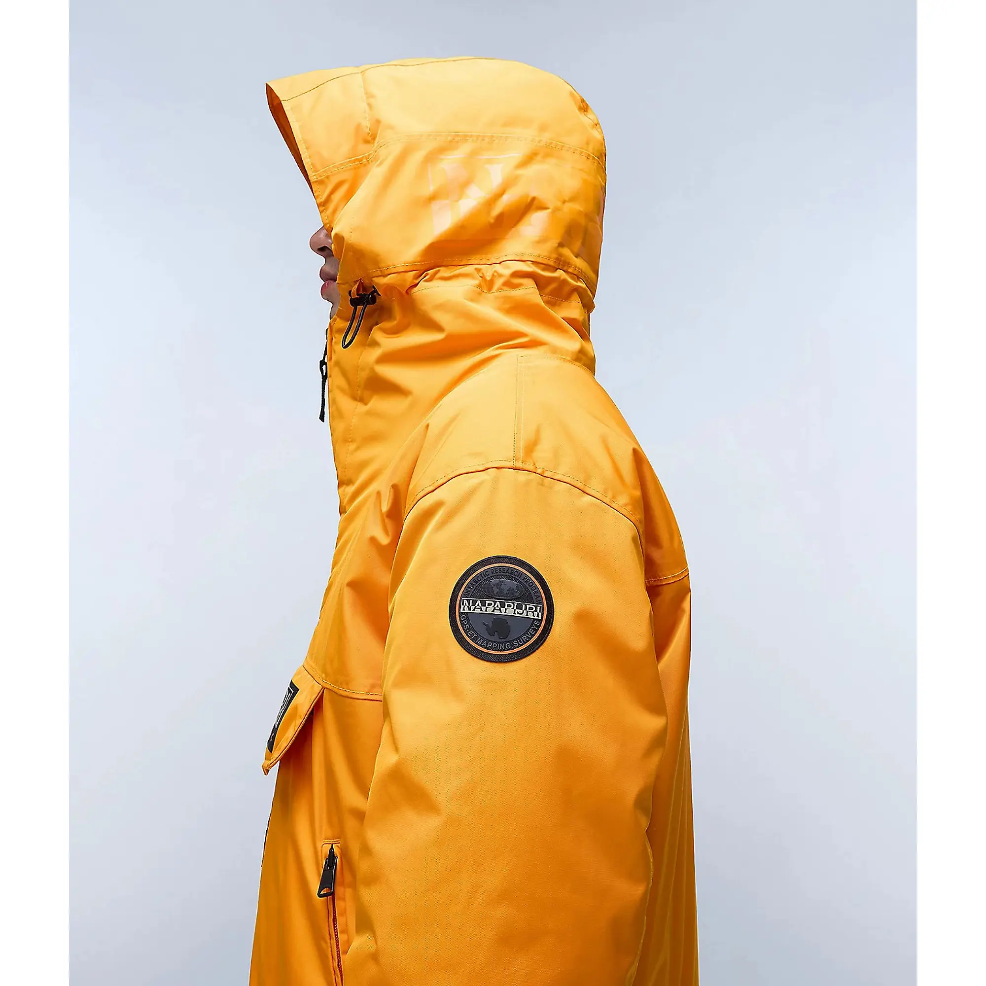 Product image 9 of 11 of Napapijri Men's Rainforest Next Anorak Jacket - Orange Marigold