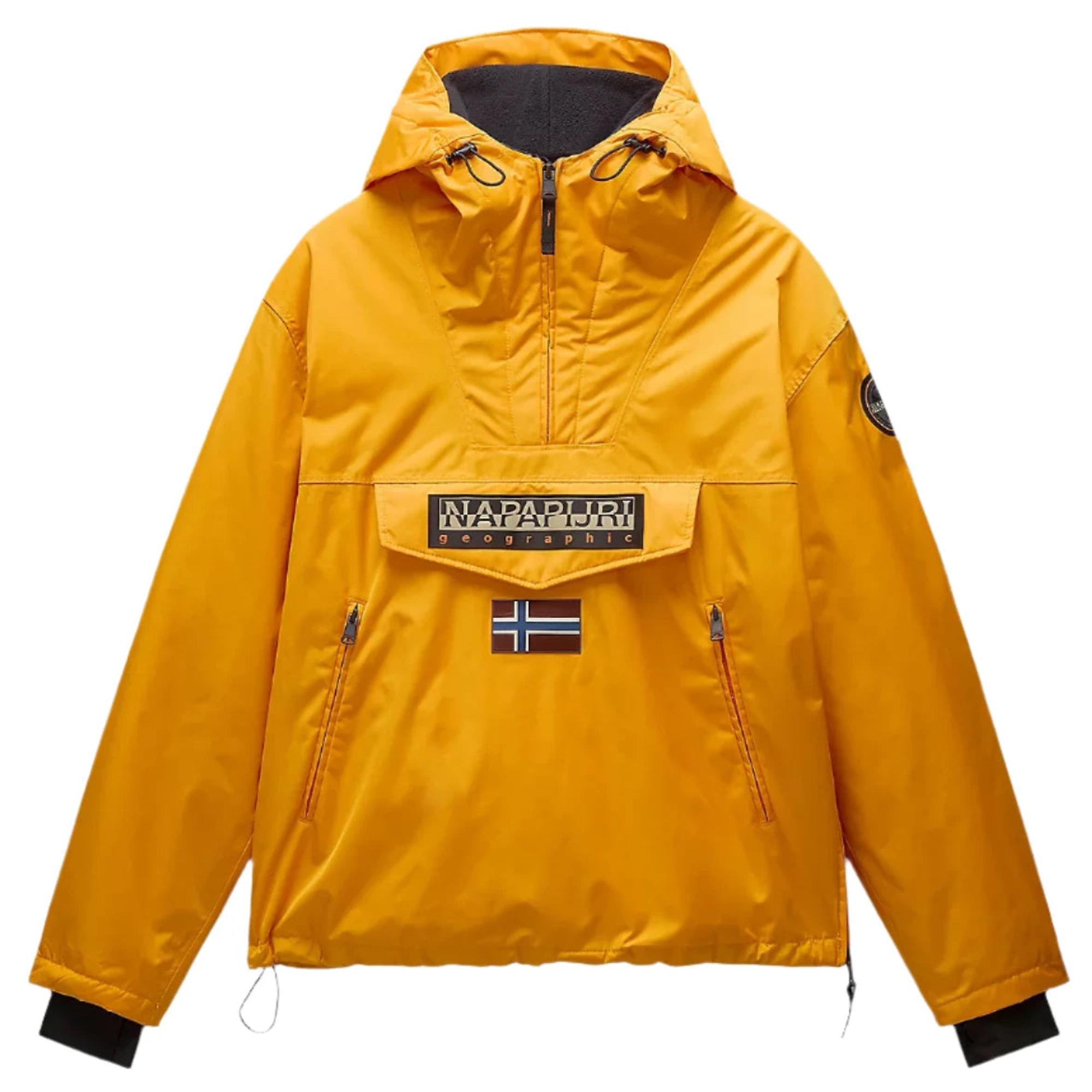 Napapijri Rainforest Next Anorak Jacket - Orange Marigold
