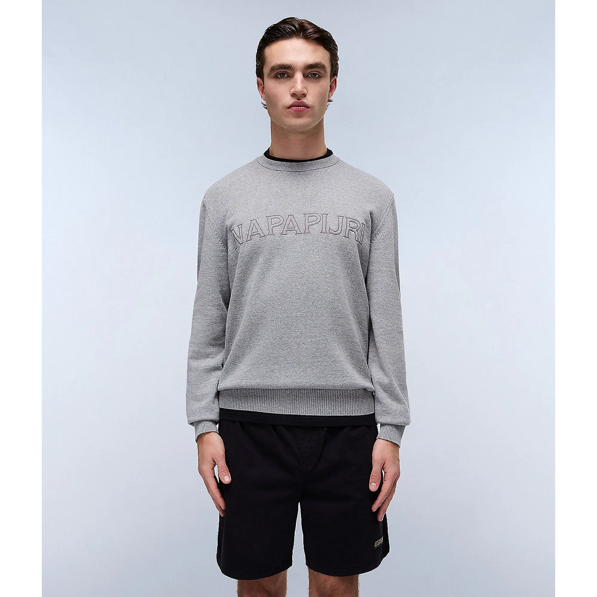 Product image 4 of 5 of Napapijri Men's Ambra Jumper - Ultimate Grey