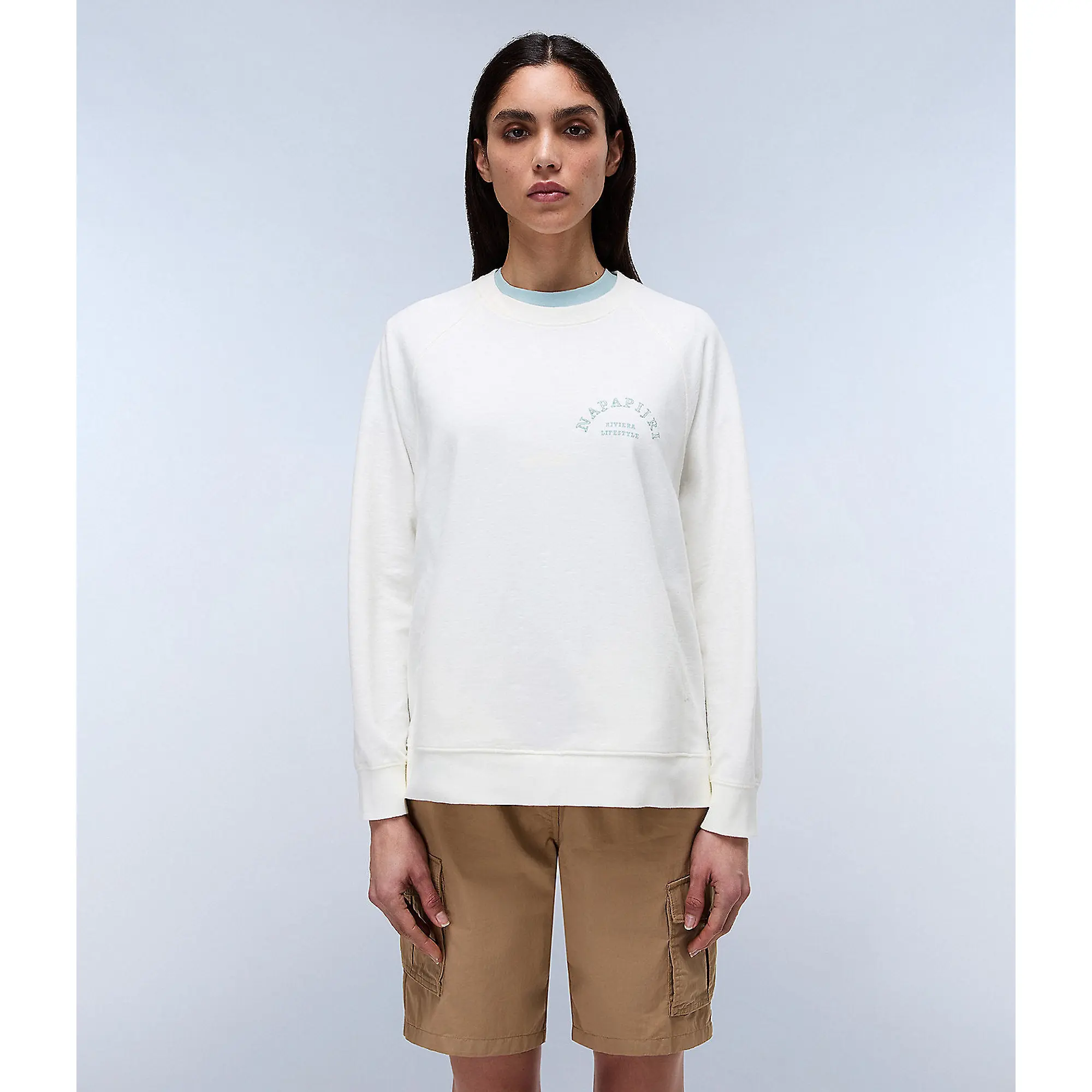 Product image 5 of 6 of Napapijri Women's Fete Sweatshirt - White Heron