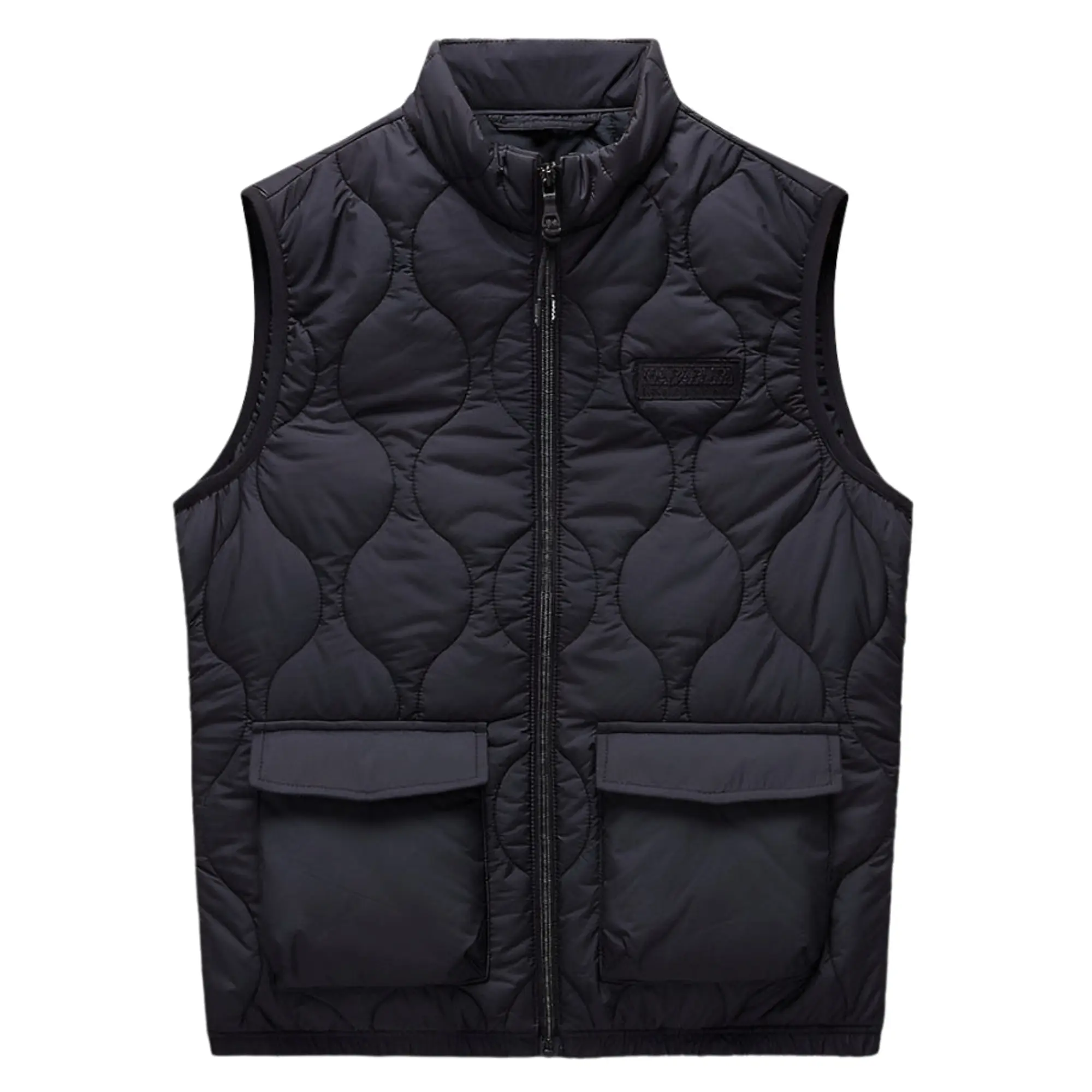 Product image 1 of 8 of Napapijri Women's Belle Short Quilted Vest - Black Beauty