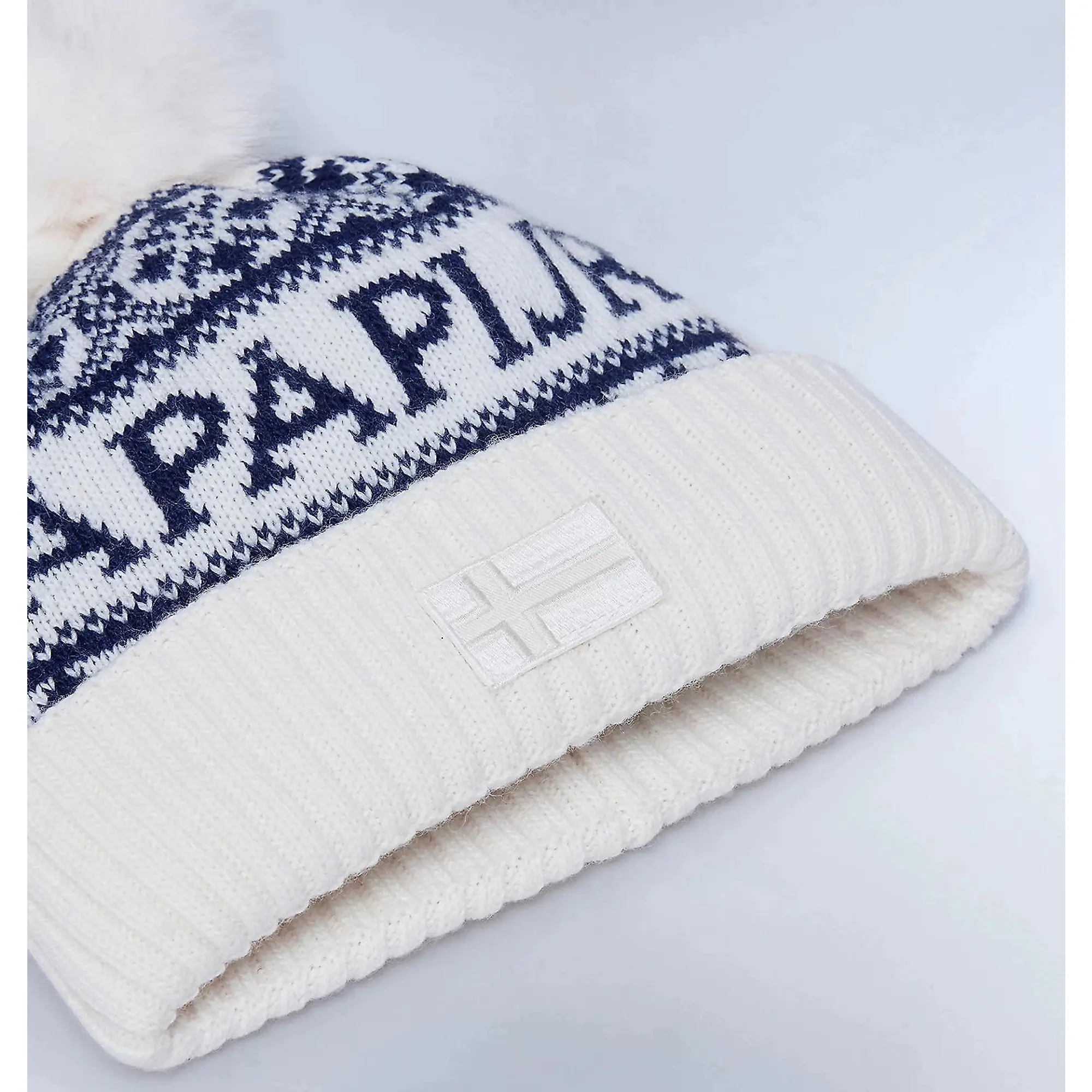 Product image 3 of 4 of Napapijri Soiusa Bobble Beanie - White Heron
