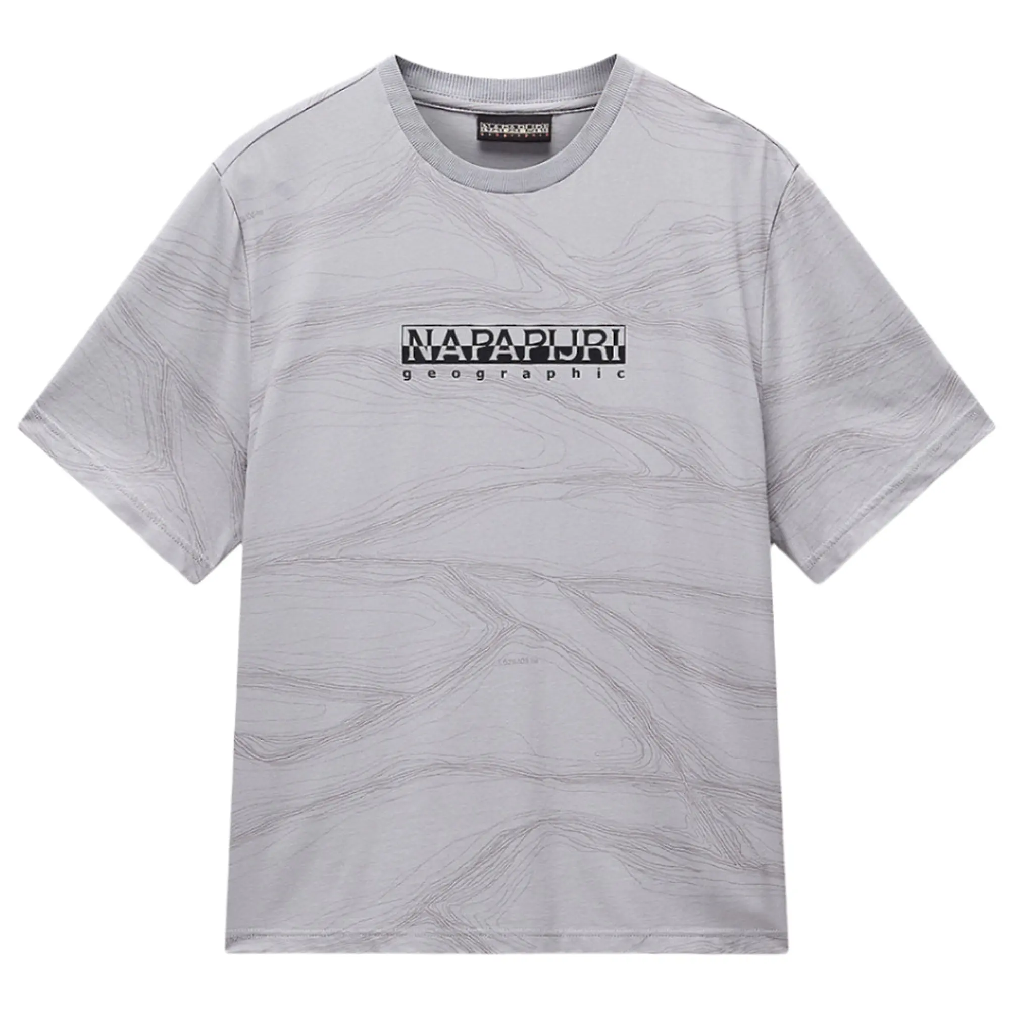 Product image 1 of 5 of Napapijri Men's Cellini Short Sleeve T-Shirt - Grey