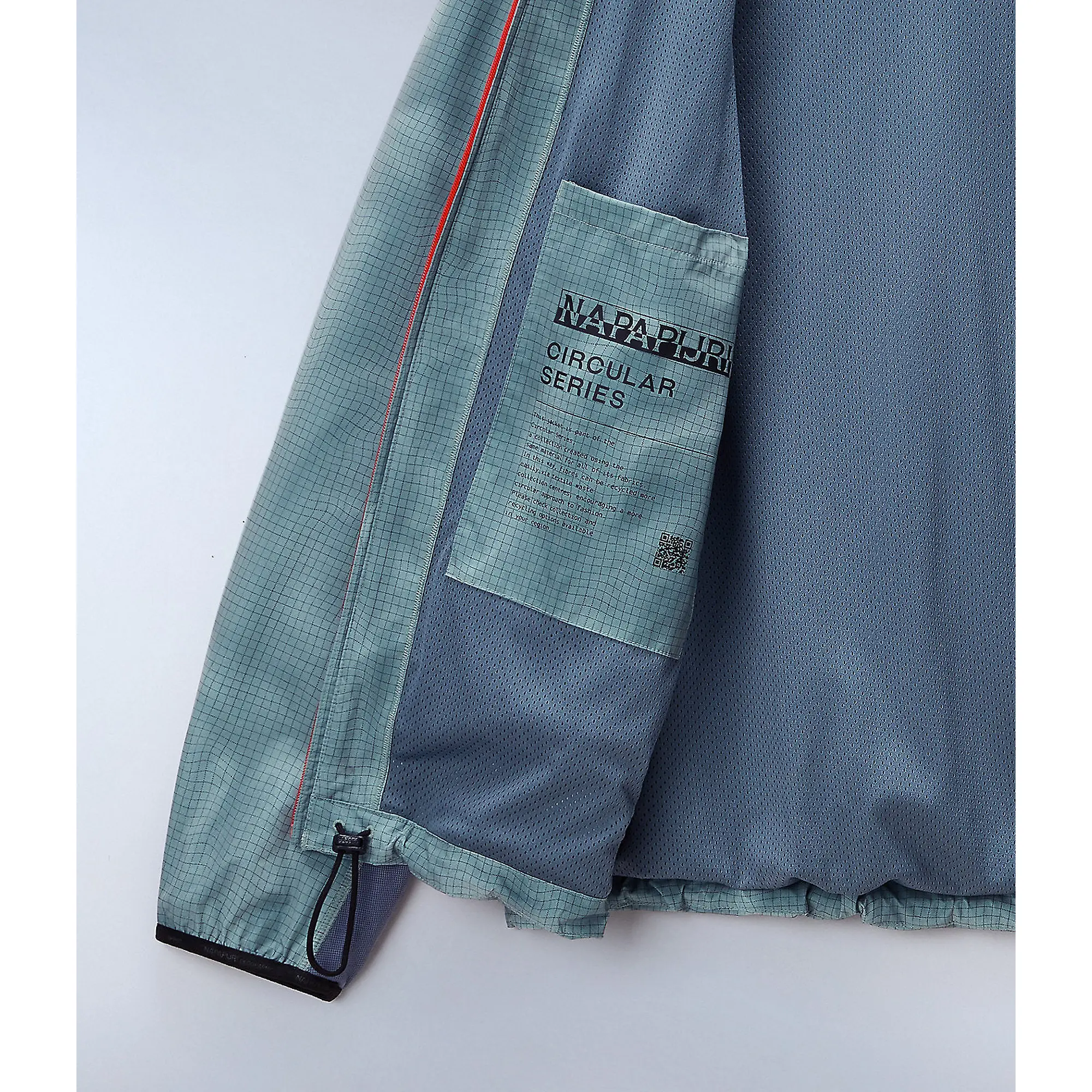 Product image 9 of 10 of Napapijri Tartuca Print Short Jacket - Green