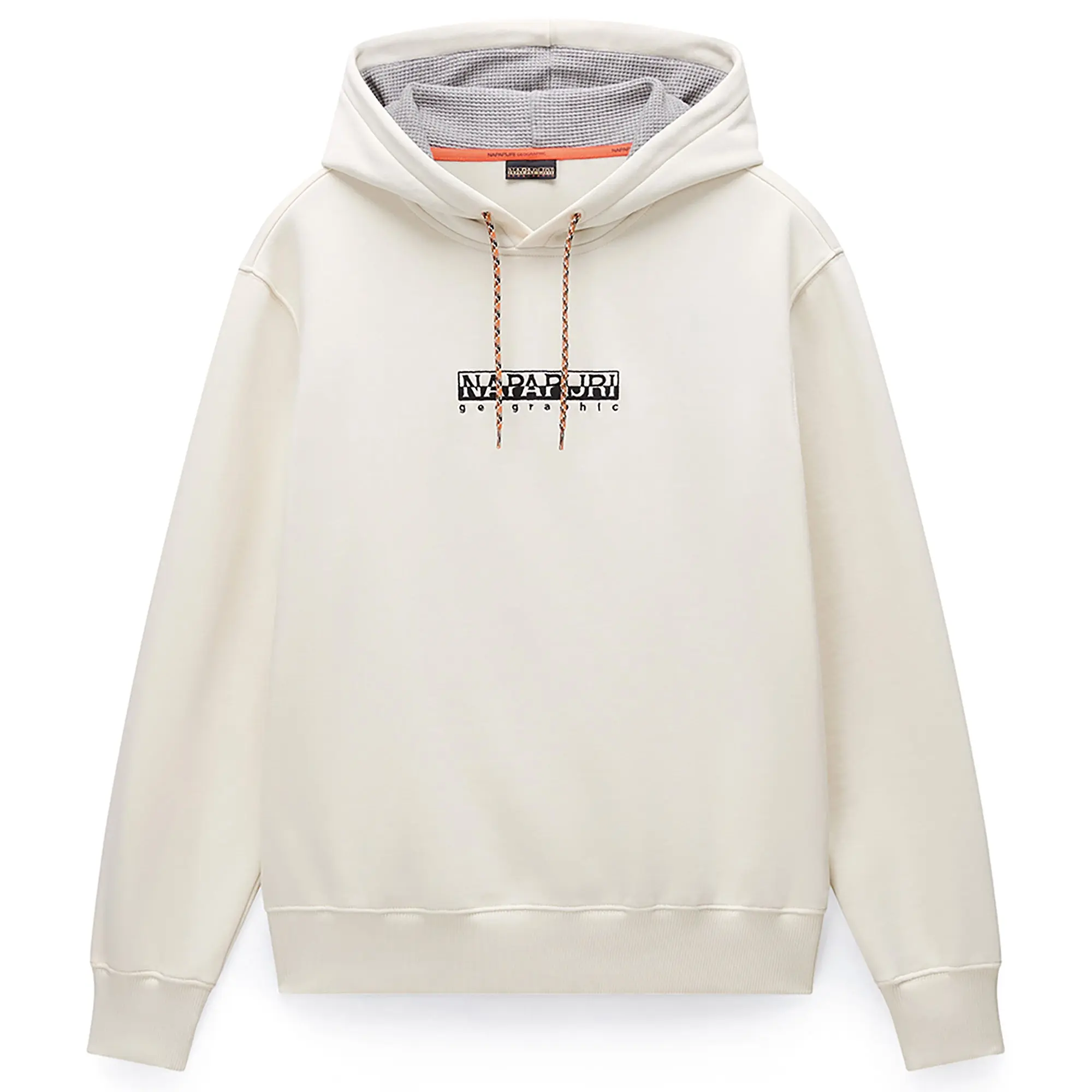 Product image 1 of 7 of Napapijri Men's Fiemme Printed Hoody - Beige Dimity