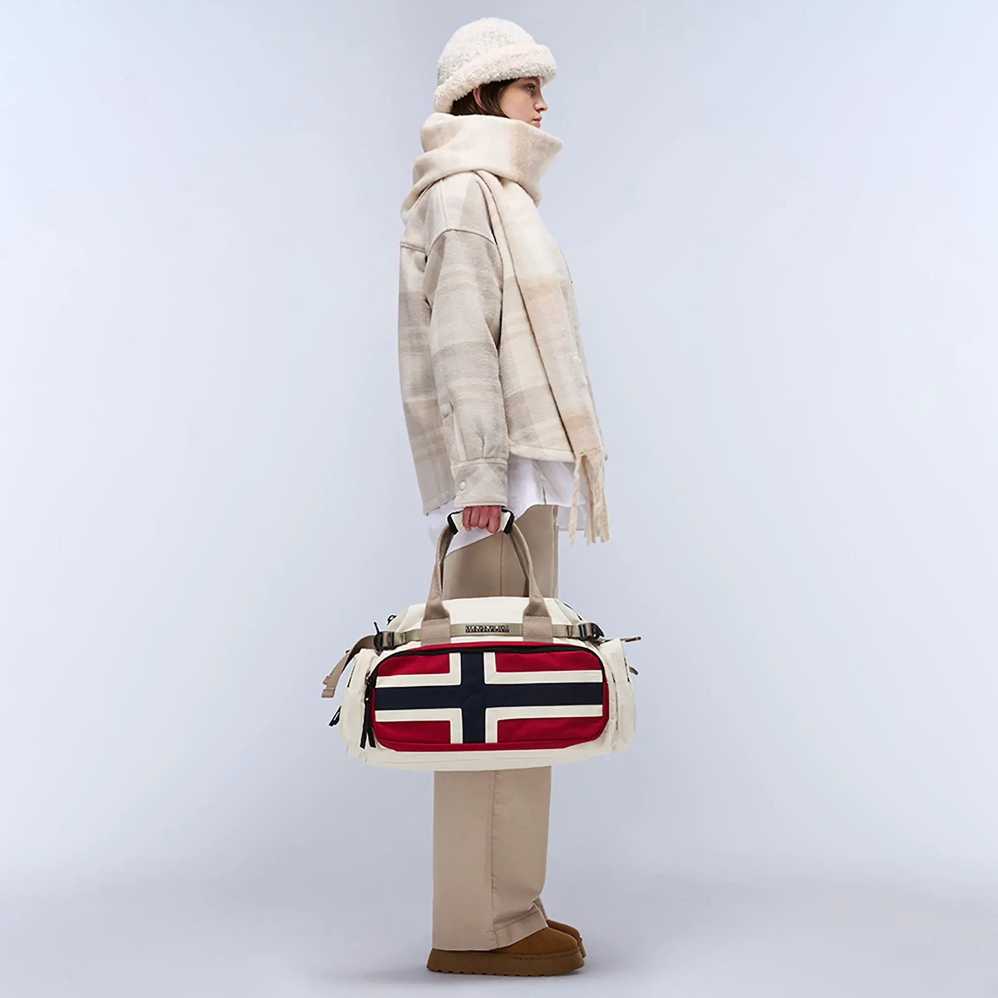 Product image 3 of 10 of Napapijri Nadir Small Duffle Bag 29 Lt - Beige