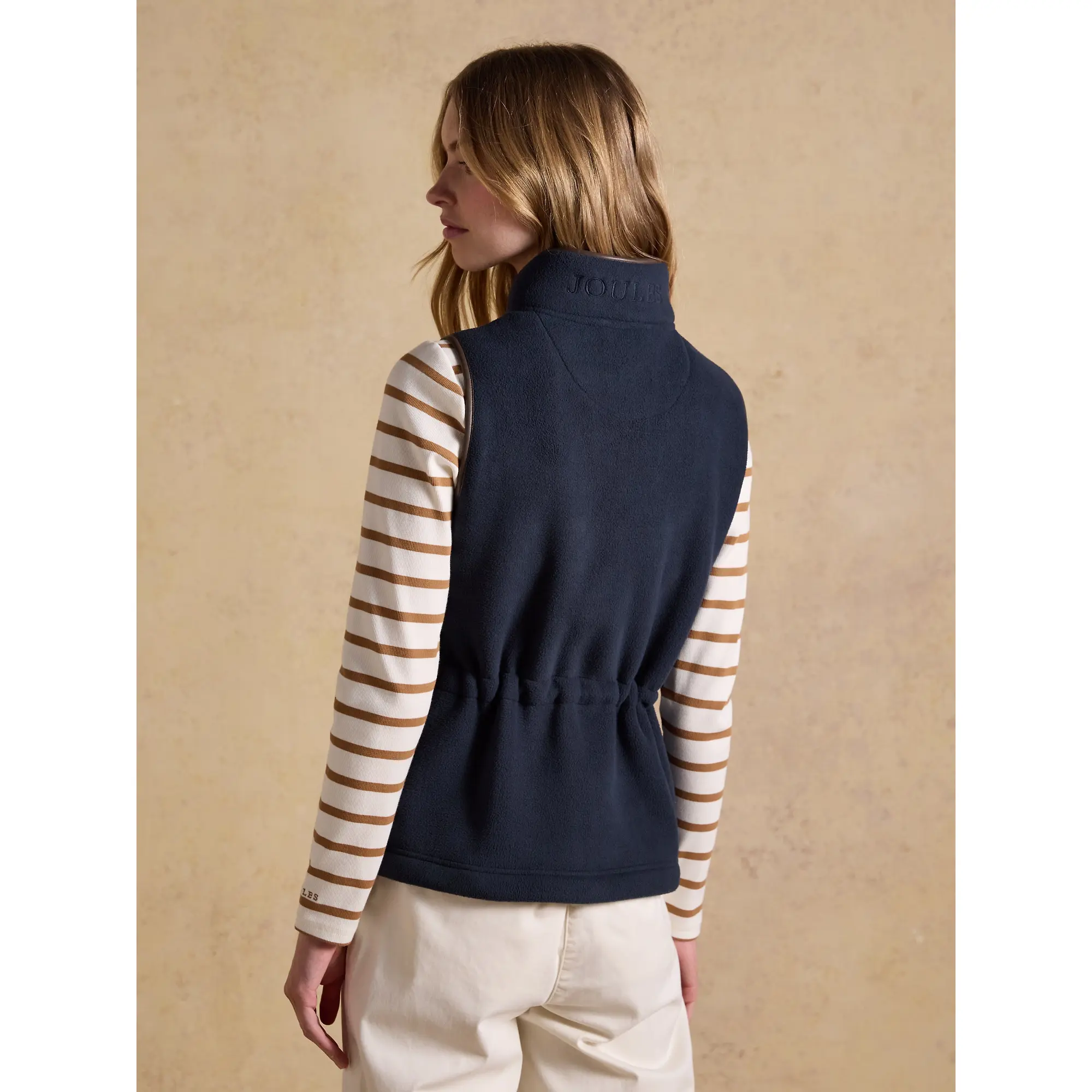 Product image 3 of 10 of Joules Women's Heritage Fleece Gilet - Navy