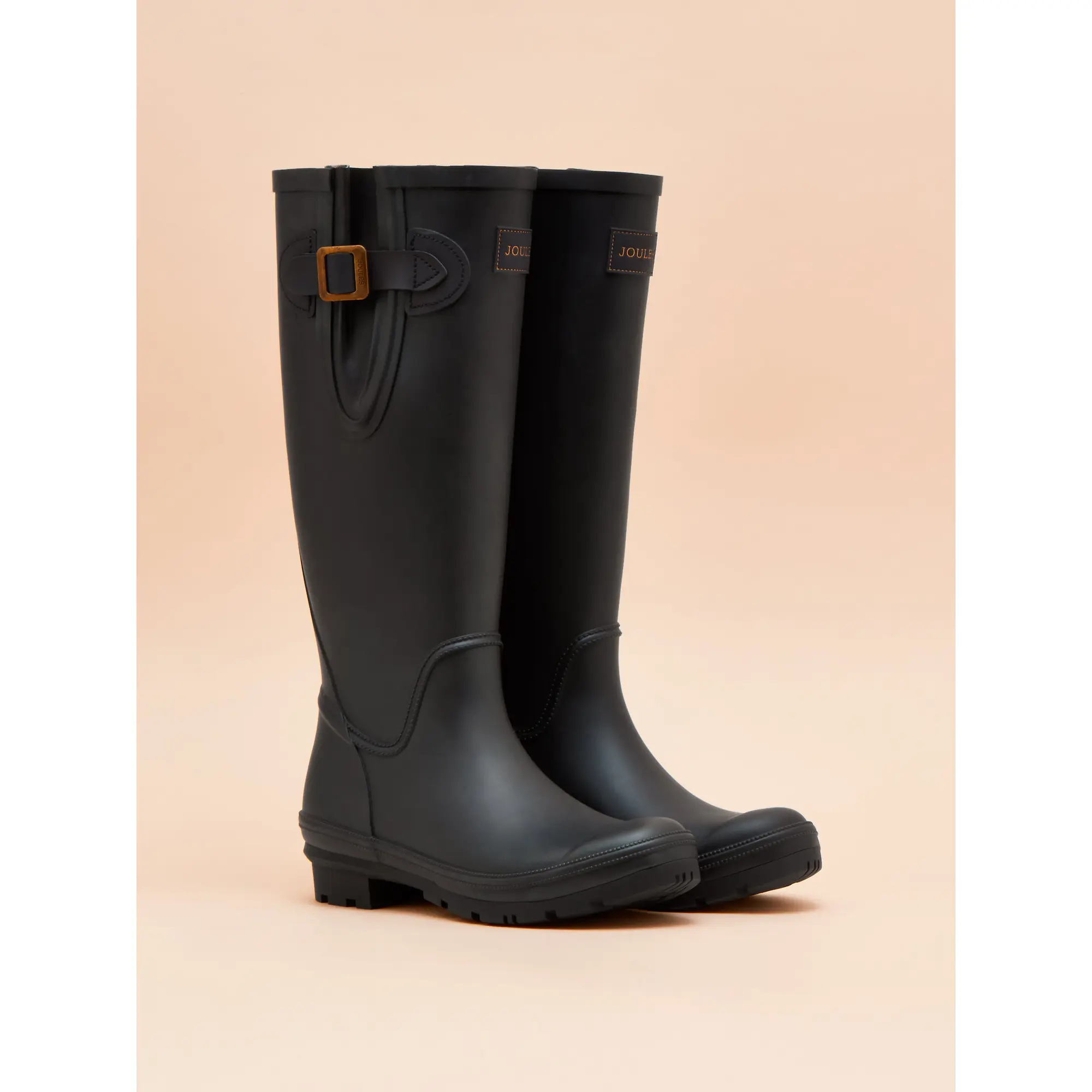 Product image 2 of 6 of Joules Women's Houghton Adjustable Tall Wellies - Navy Blue