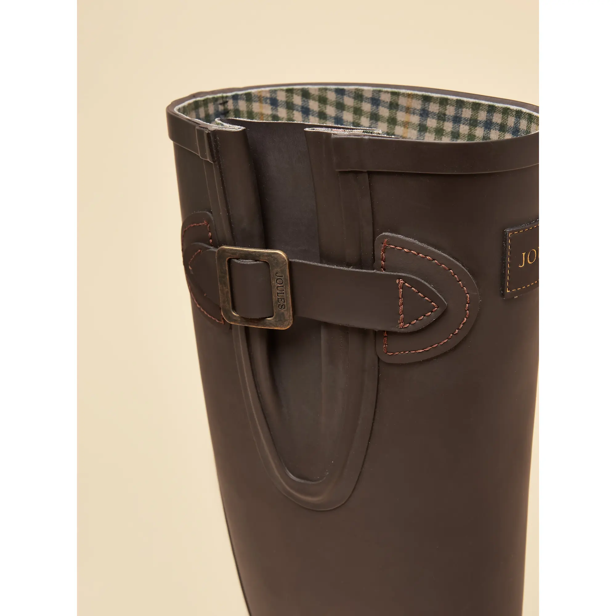 Product image 3 of 4 of Joules Women's Houghton Adjustable Tall Wellies - Chocolate Brown