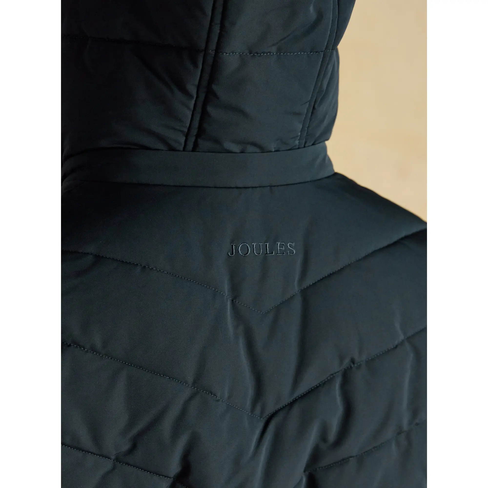 Product image 11 of 14 of Joules Women's Aspen Long Showerproof Padded Coat - Navy