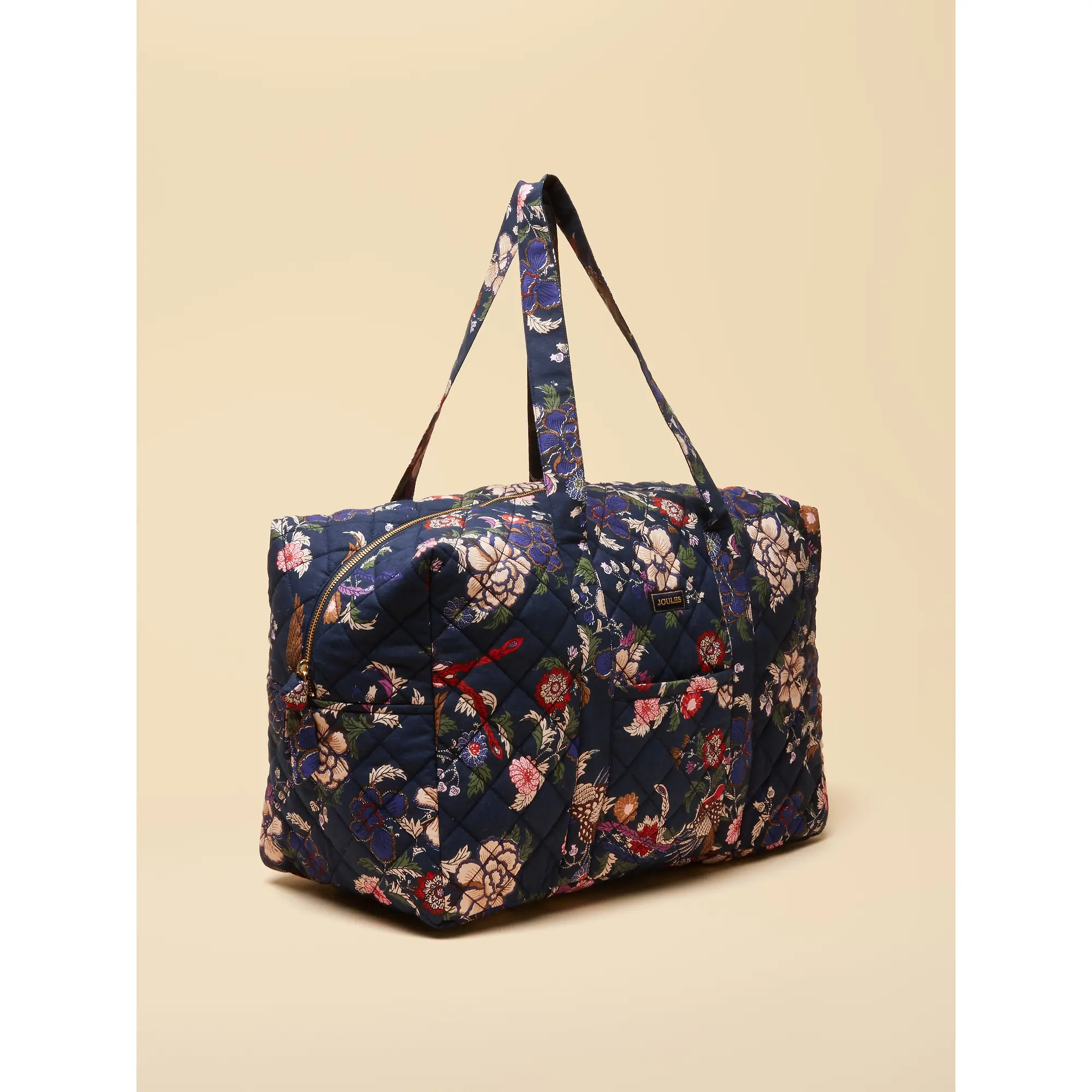 Product image 4 of 9 of Joules Women's Dolly Printed Holdall Bag - Blue