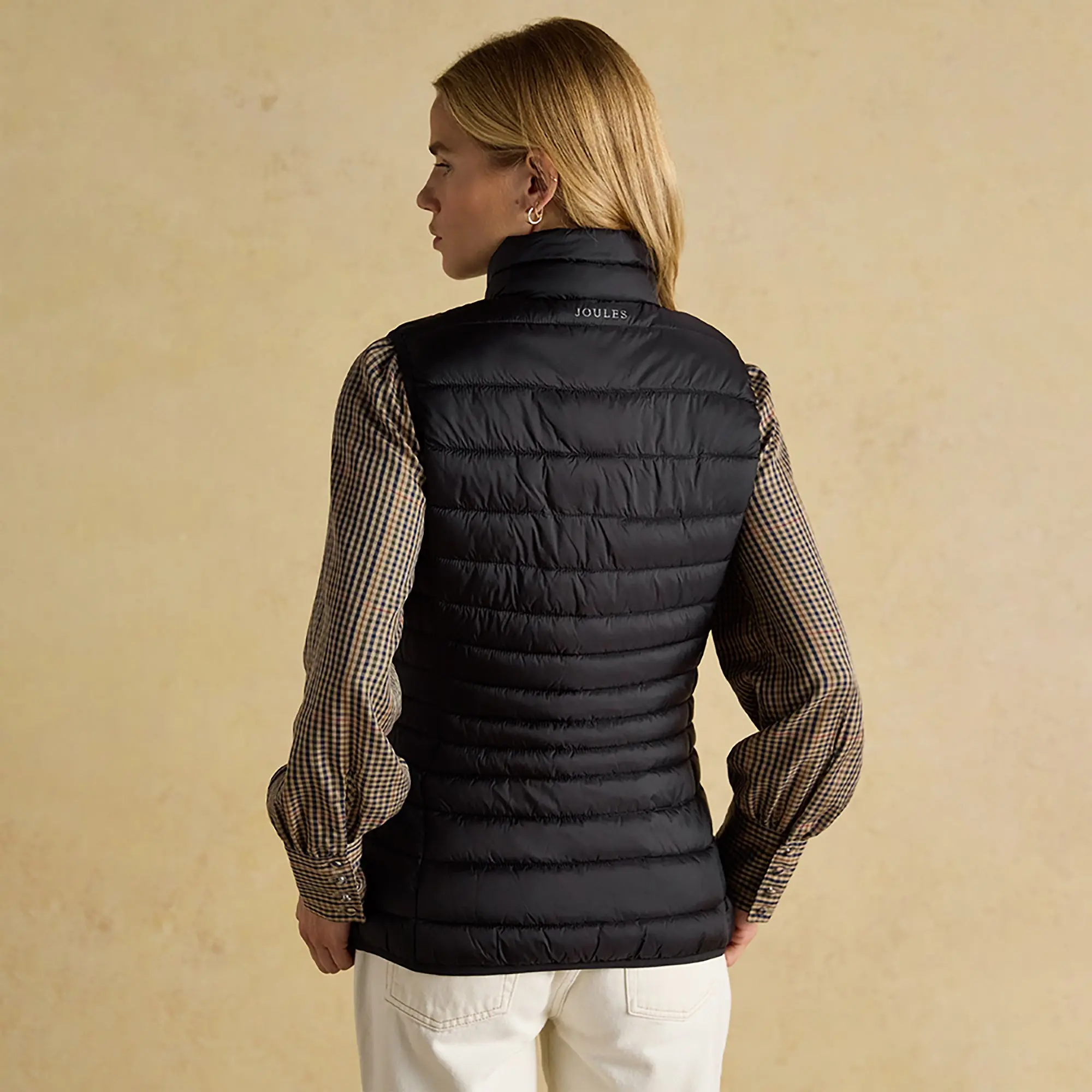 Product image 3 of 8 of Joules Women's Kenley Showerproof Padded Gilet - Black