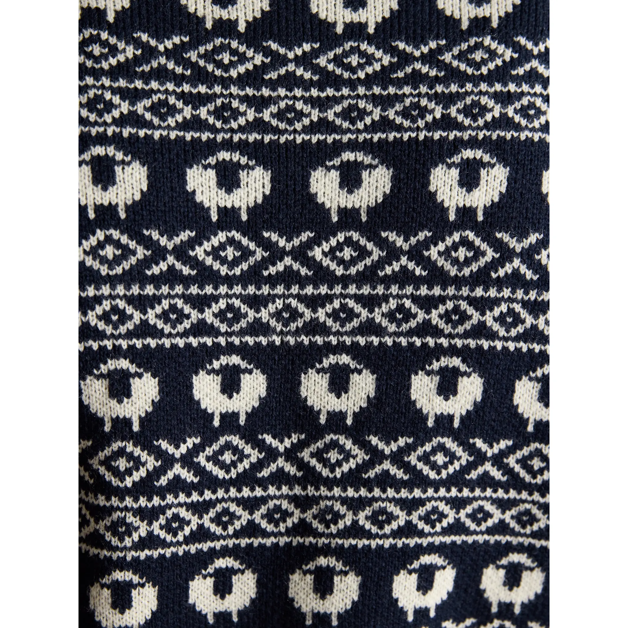 Product image 8 of 8 of Joules Men's Baa Humbug Crew Neck Jumper - Navy