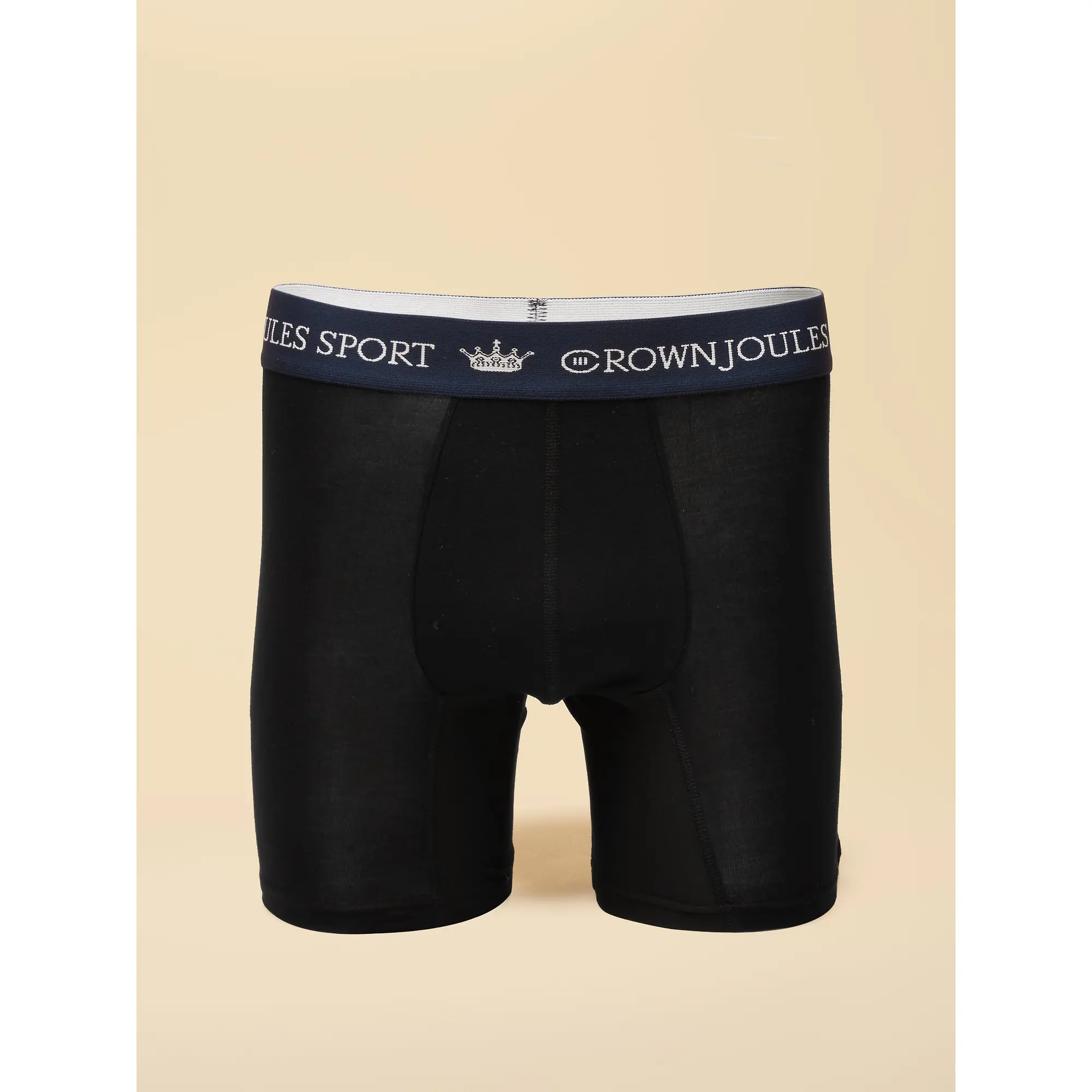 Product image 2 of 3 of Joules Men's Get A Move On Sports Boxers 2 Pack - Black/Grey