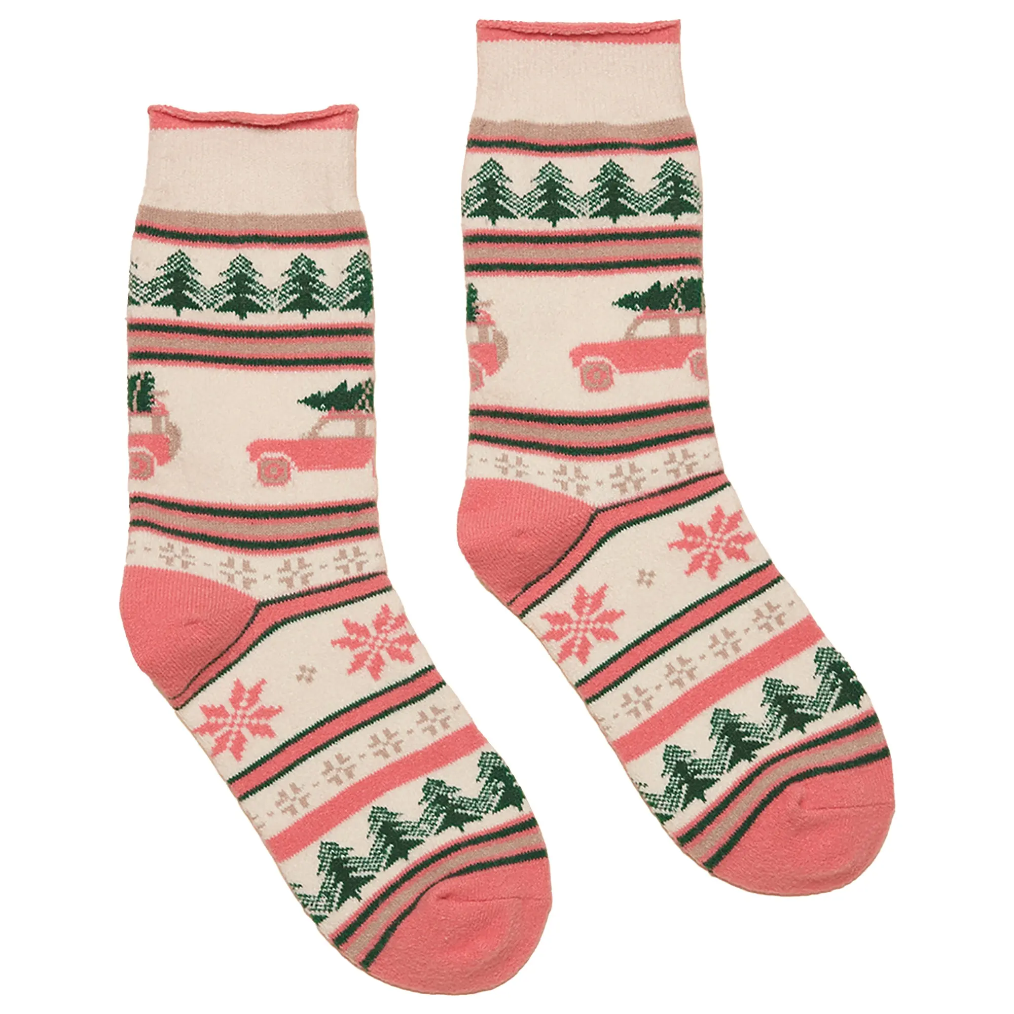 Product image 1 of 3 of Joules Women's Willow Cosy Fair Isle Socks UK 4-8 - Multi