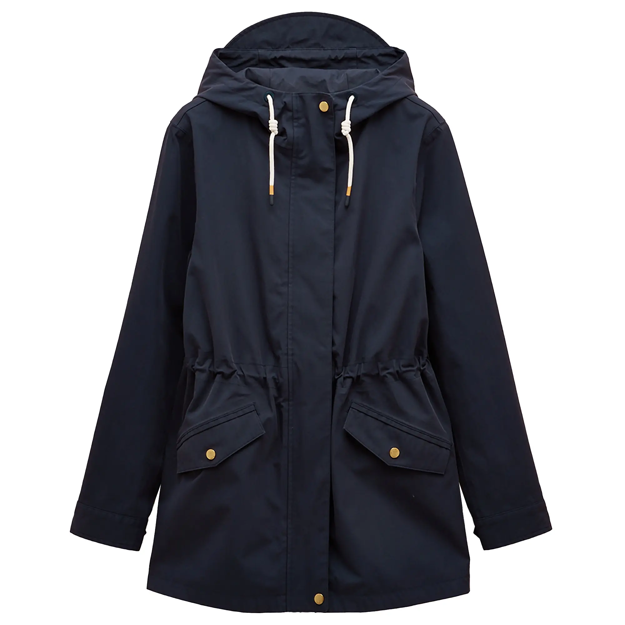 Product image 1 of 10 of Joules Women's Portwell Waterproof Raincoat - Navy Blue