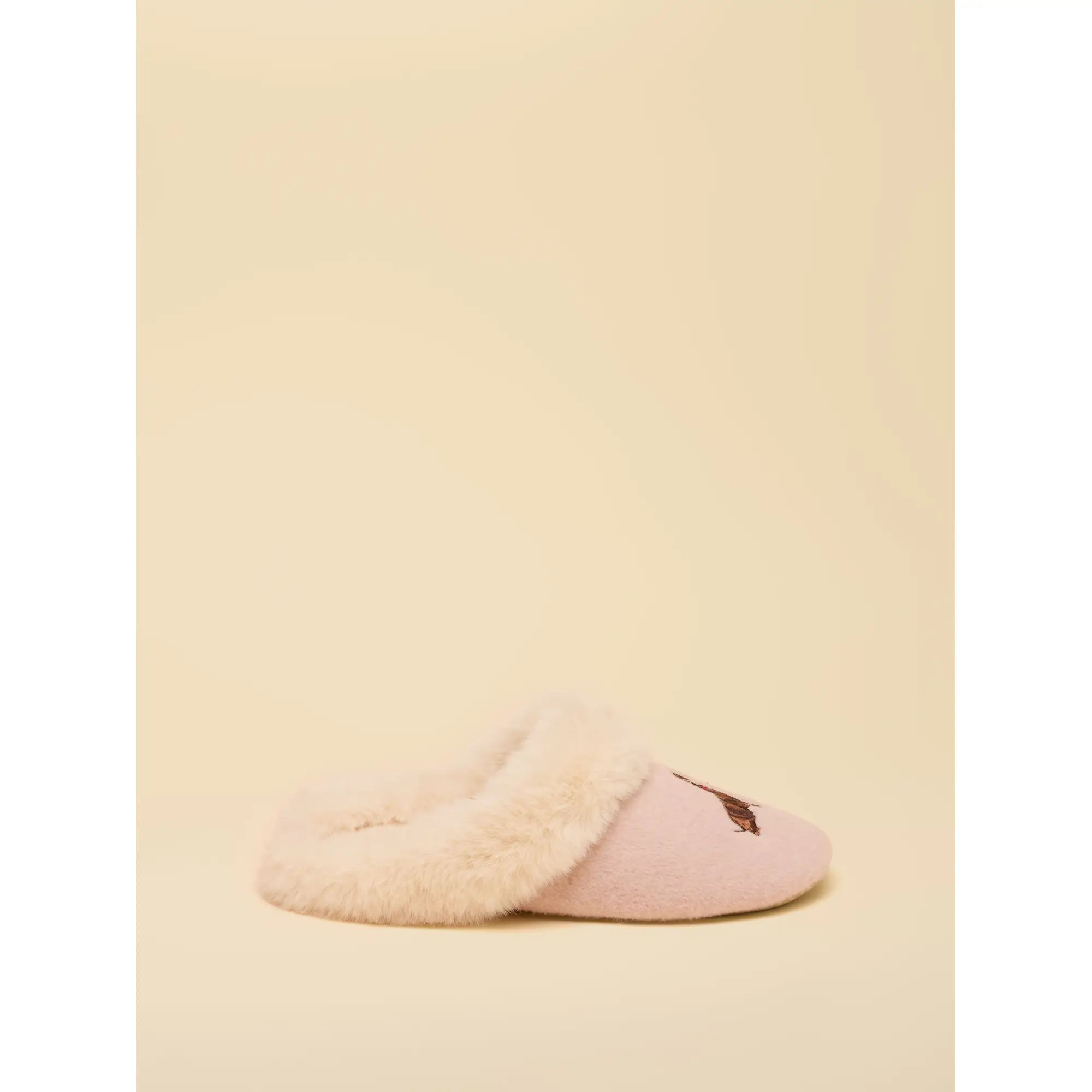 Product image 3 of 6 of Joules Women's Slippet Luxe Slippers - Pink Dog