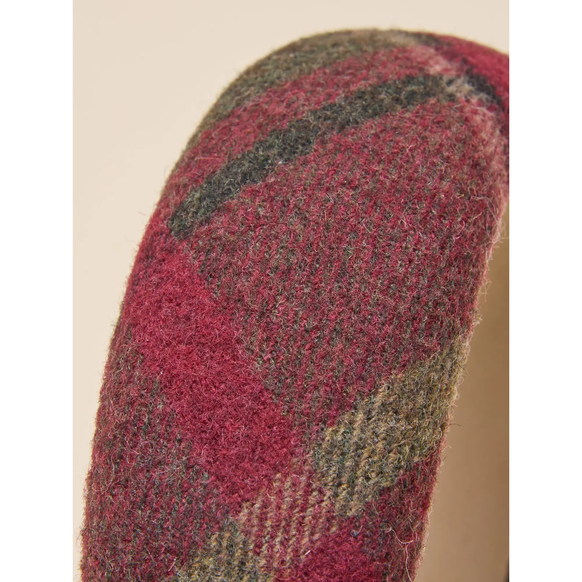 Product image 4 of 4 of Joules Women's Tessie Tweed Headband - Red Check