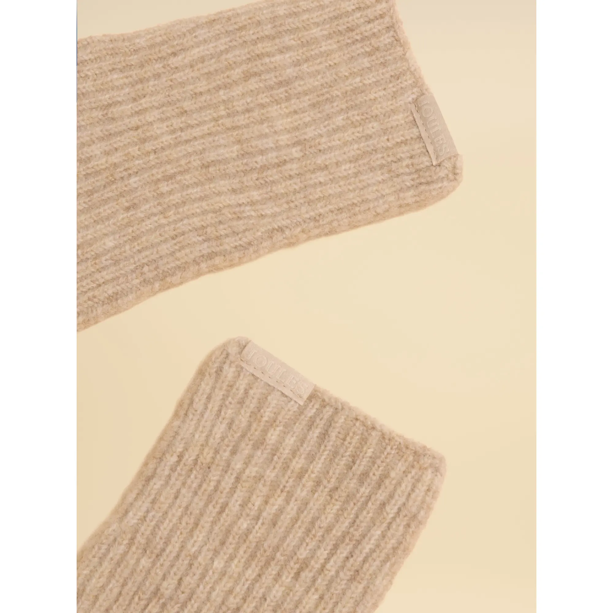 Product image 3 of 3 of Joules Women's Fine Knit Gloves - Oatmeal