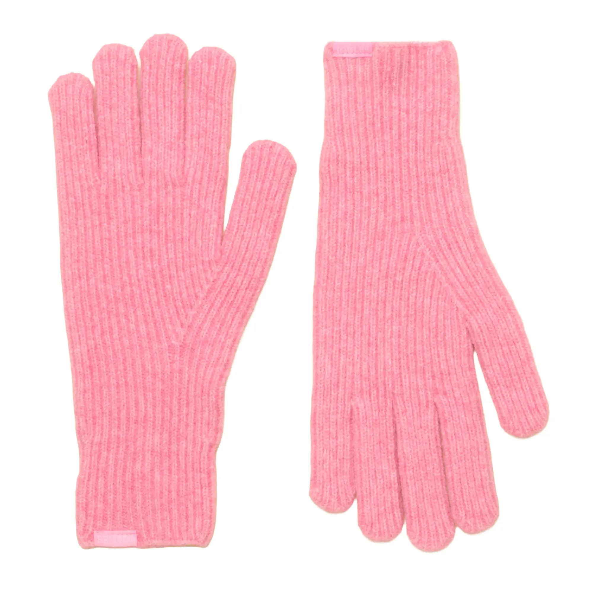 Product image 1 of 3 of Joules Women's Fine Knit Gloves - Pink
