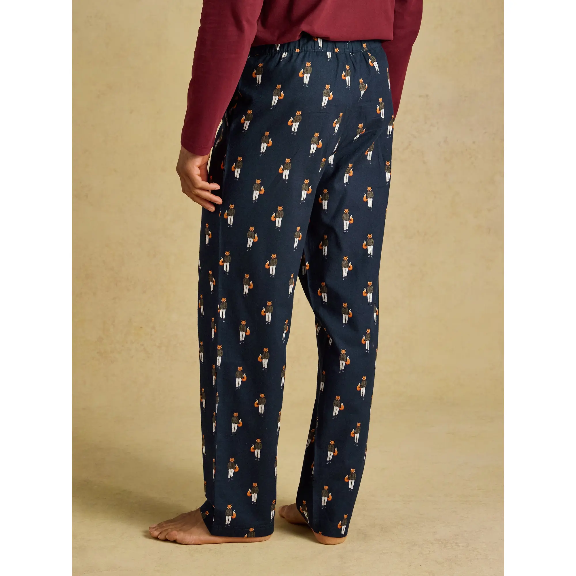 Product image 3 of 7 of Joules Men's Dozer Relaxed Fit Pyjama Bottoms - Navy