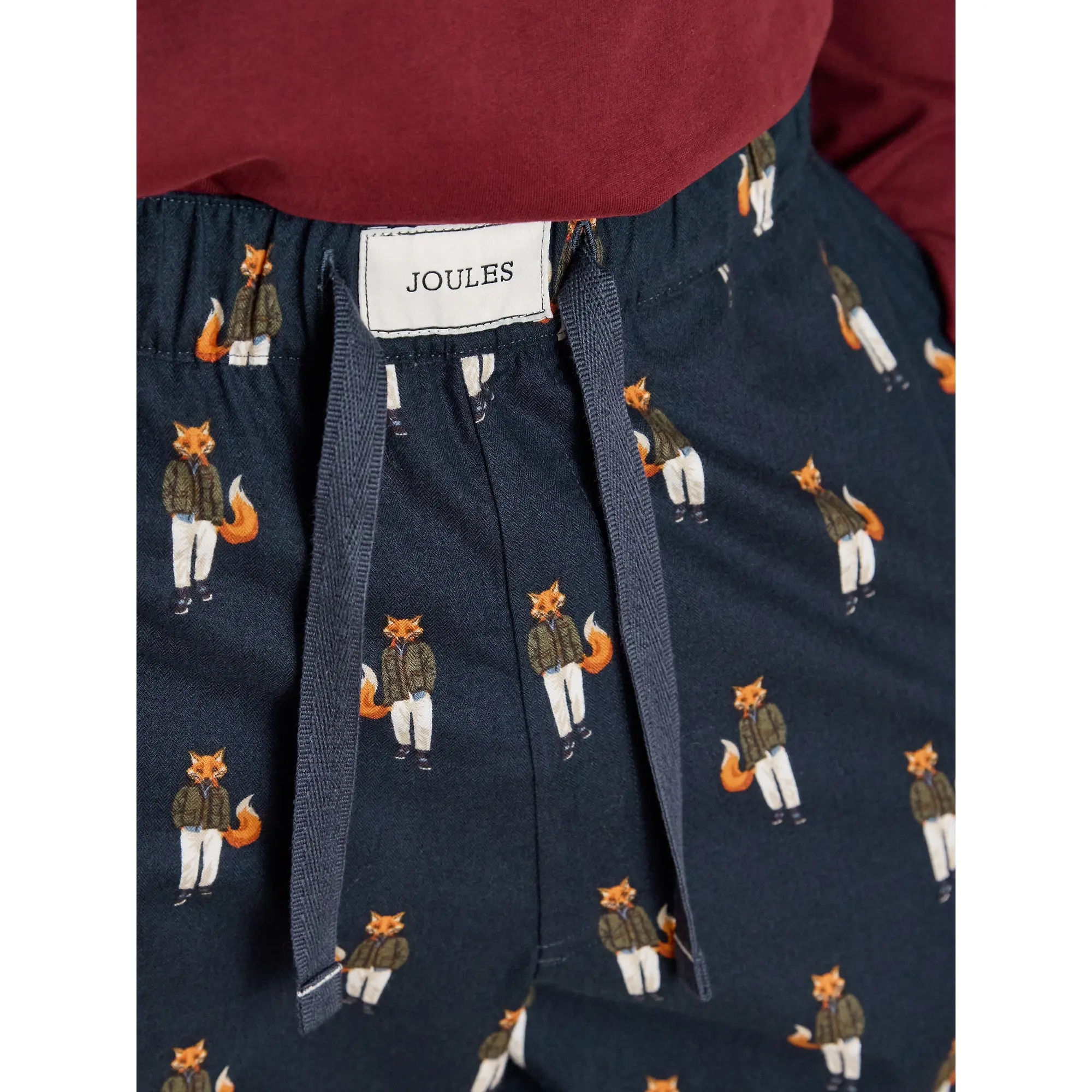 Product image 4 of 7 of Joules Men's Dozer Relaxed Fit Pyjama Bottoms - Navy