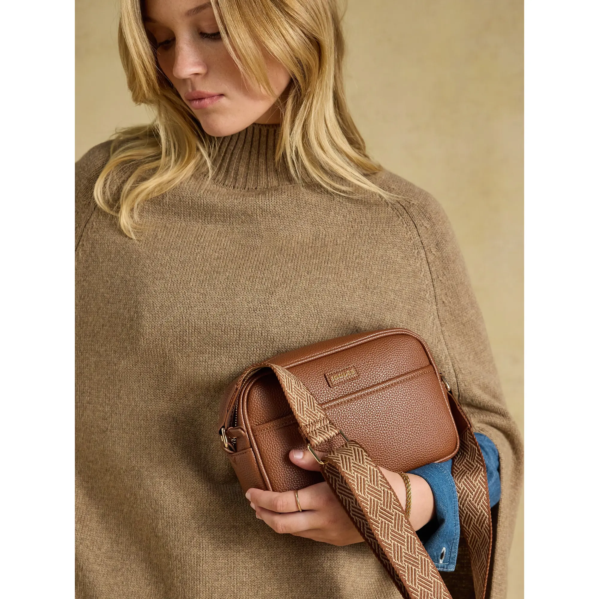 Product image 6 of 7 of Joules Women's Trent Crossbody Bag - Tan Brown
