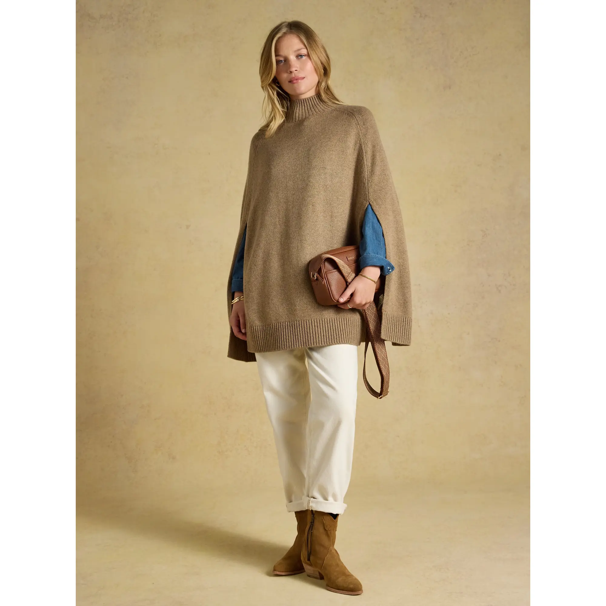 Product image 7 of 7 of Joules Women's Trent Crossbody Bag - Tan Brown