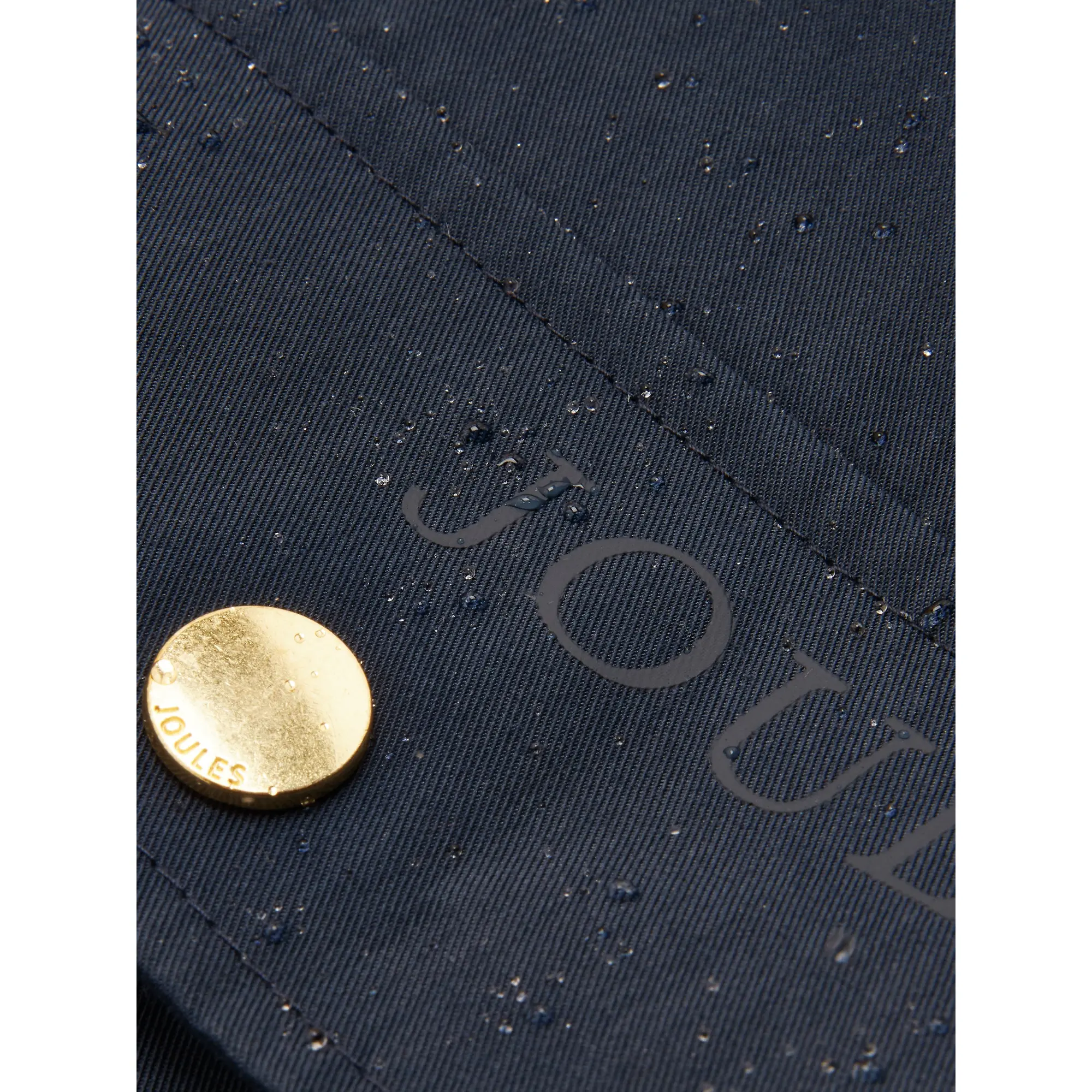Product image 2 of 12 of Joules Women's Portwell Waterproof Raincoat With Hood - Navy