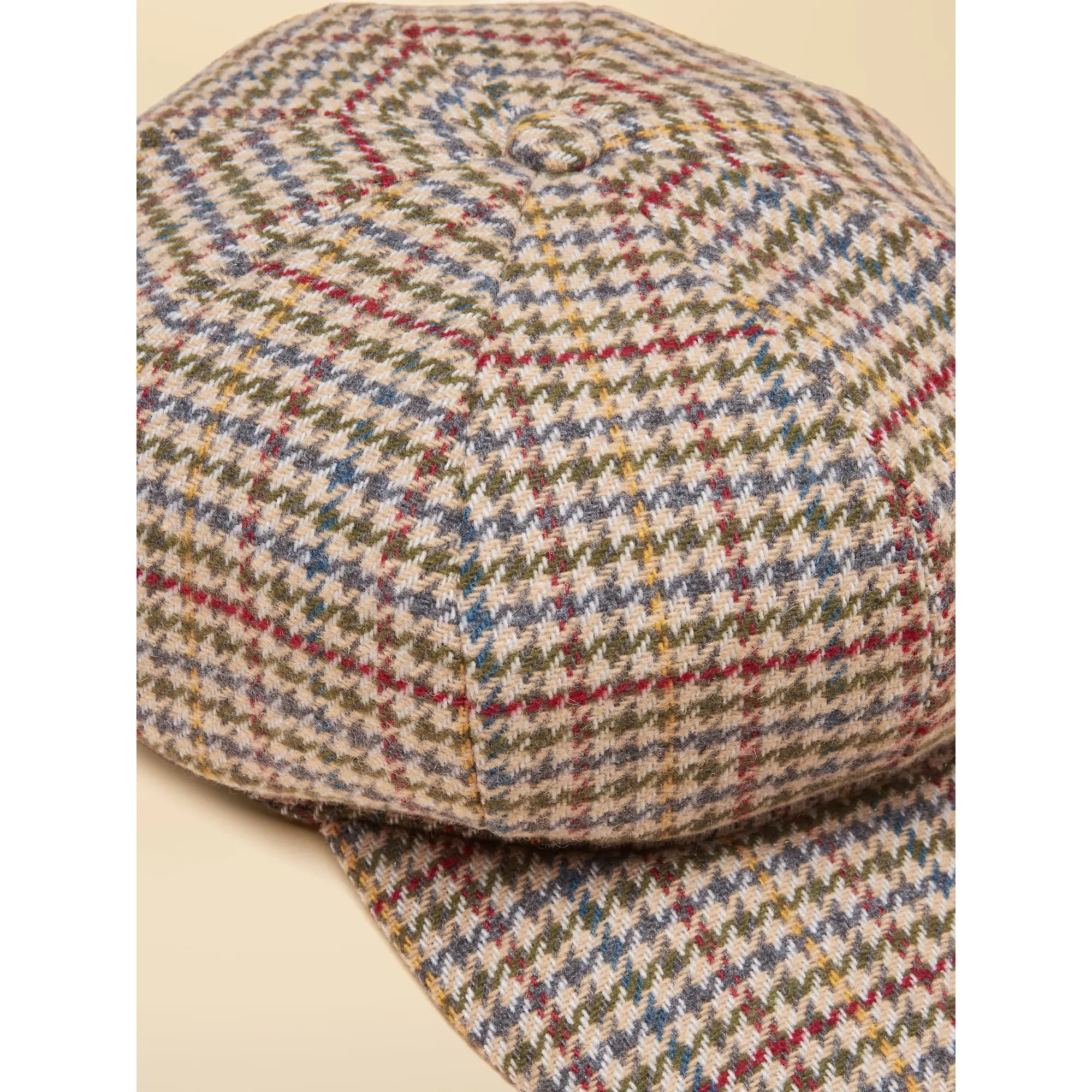 Product image 6 of 7 of Joules Women's Elvaston Tweed Baker Boy Hat - Multi Tweed