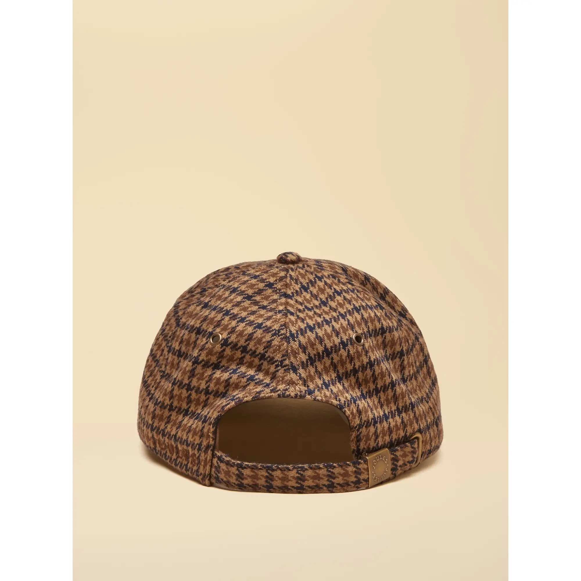 Product image 6 of 7 of Joules Women's Perry Baseball Cap - Neutral Houndstooth Jersey