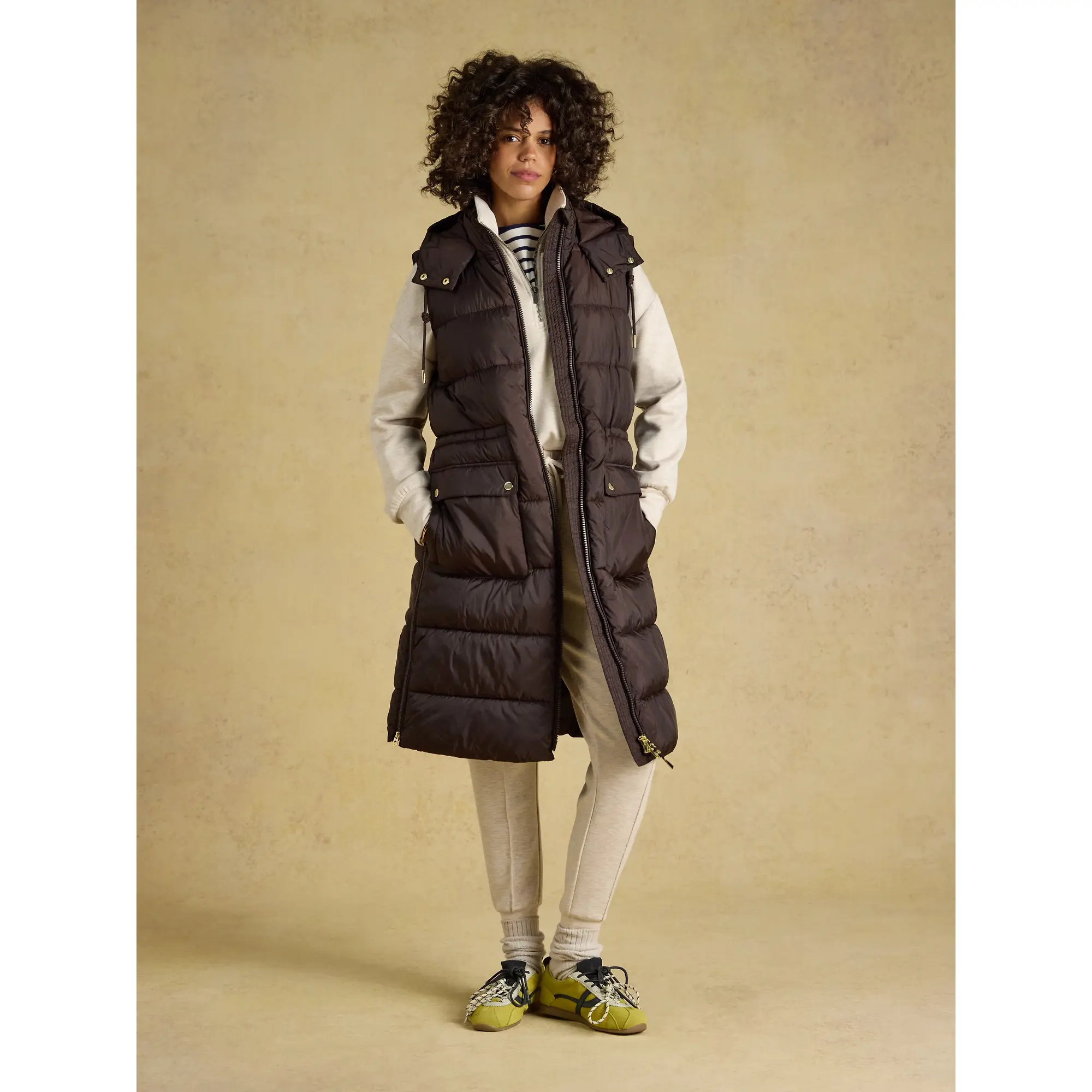 Product image 6 of 11 of Joules Women's Windermere Jacket - Chocolate Brown