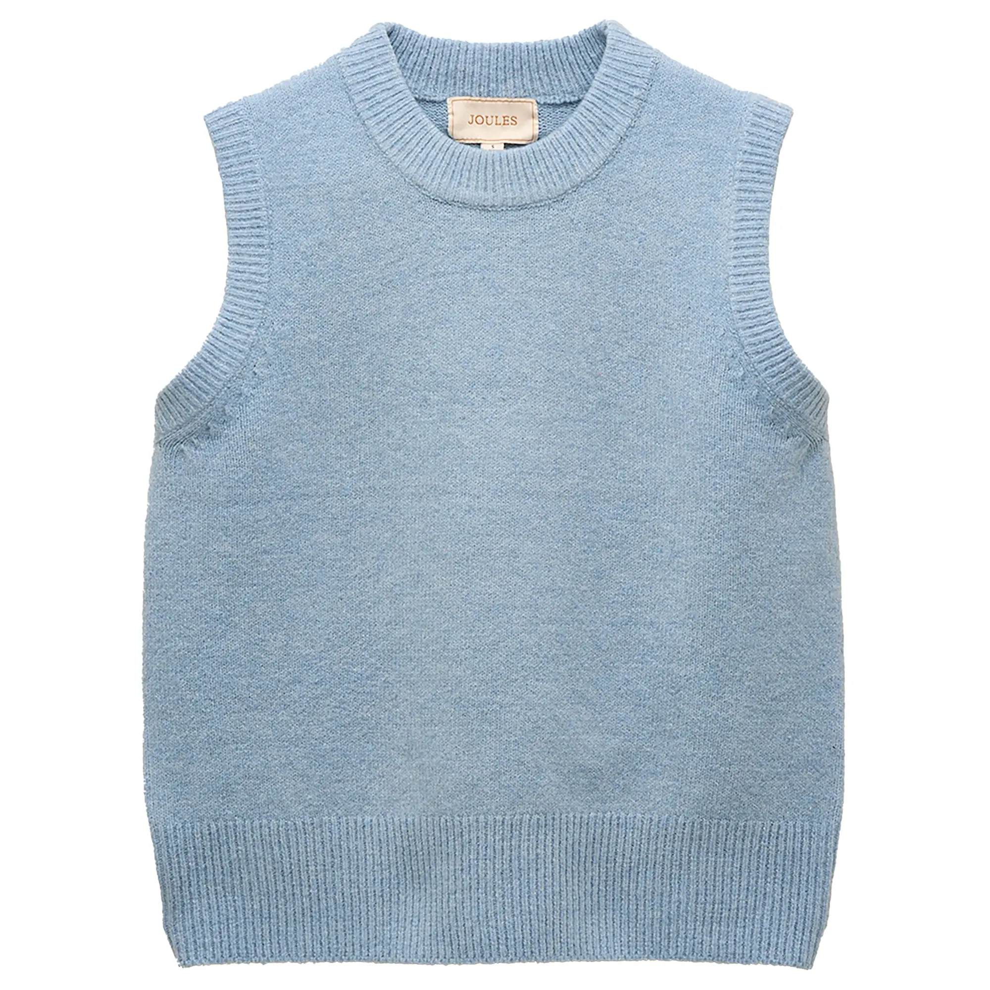 Product image 1 of 6 of Joules Women's Holly Knitted Crew Neck Vest - Light Blue