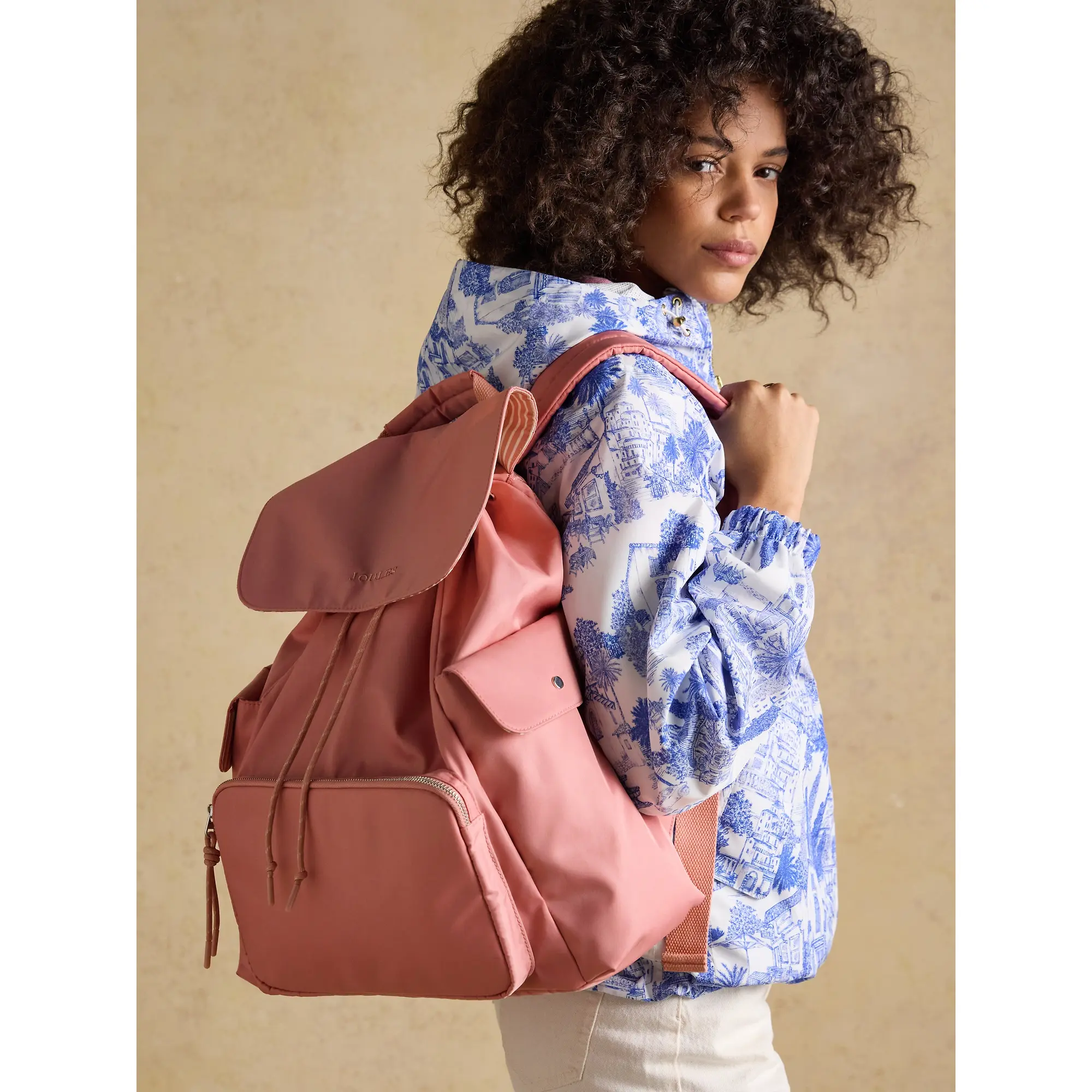 Product image 2 of 8 of Joules Women's Cambeck Rucksack - Pink