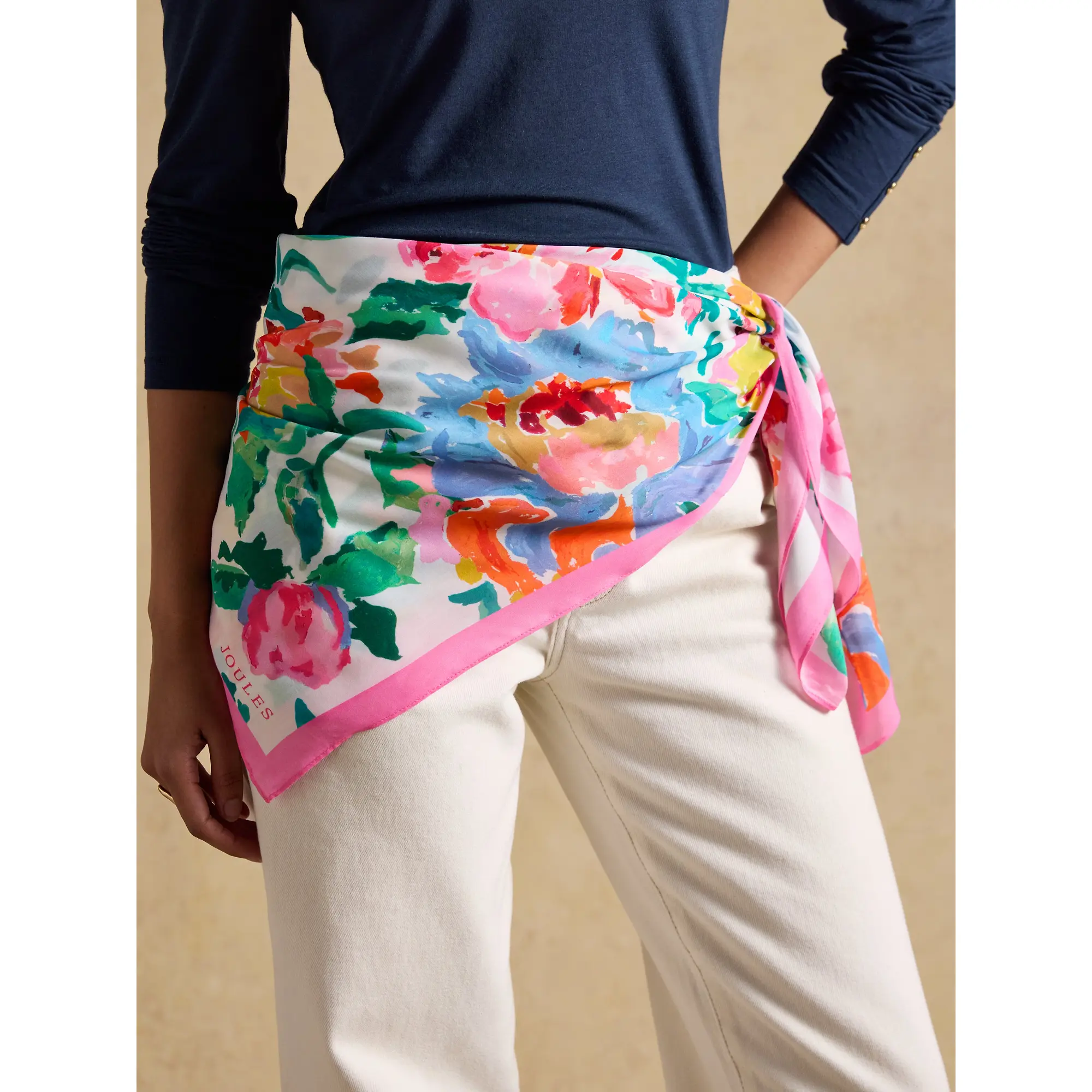 Product image 4 of 8 of Joules Women's Middleton Scarf - Multi Floral
