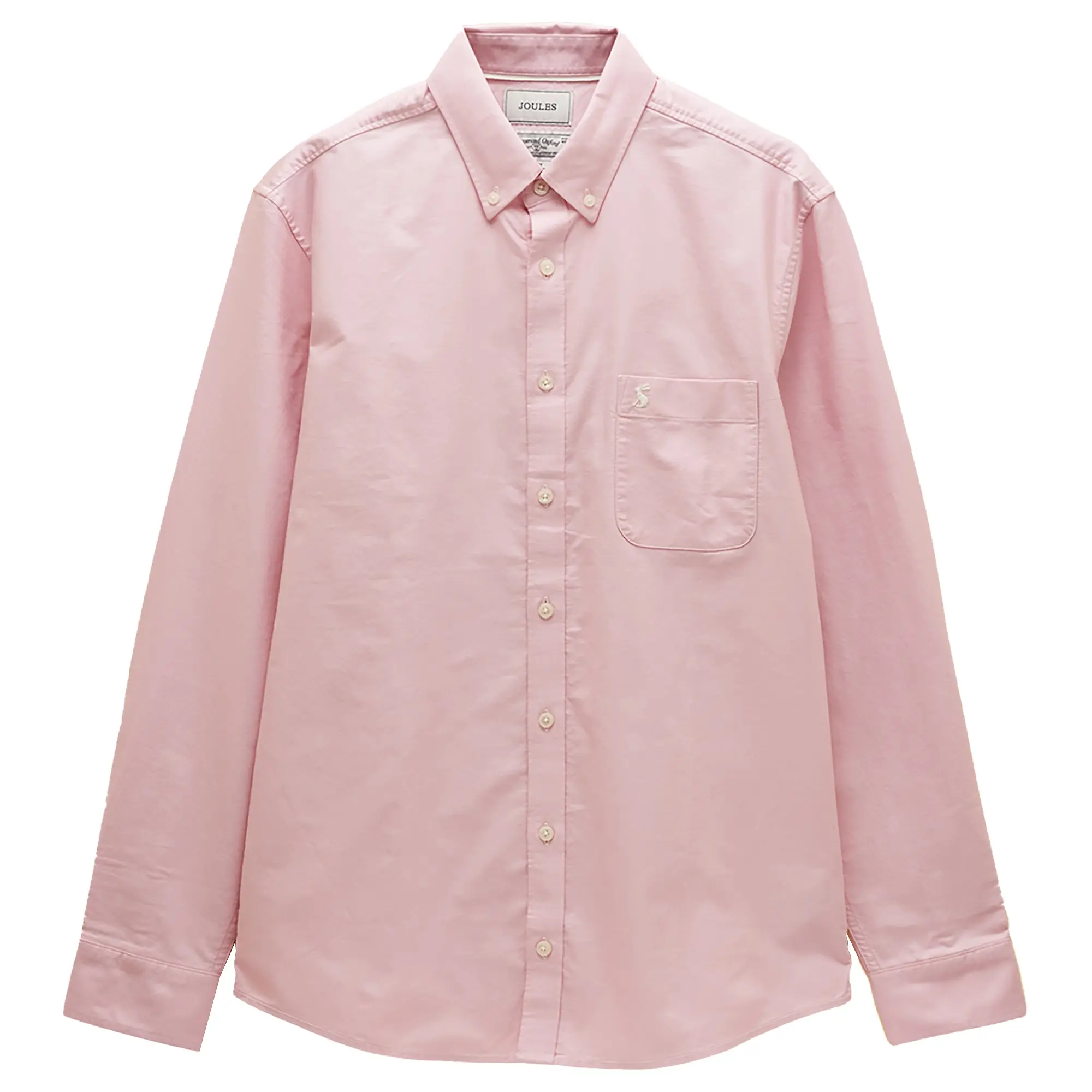Product image 1 of 10 of Joules Men's Oxford Long Sleeve Classic Fit Cotton Shirt - Pink