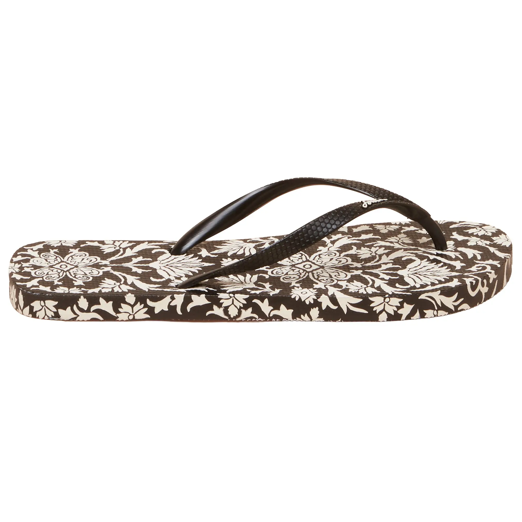 Product image 1 of 5 of Joules Women's Sandy Printed Flip Flops - Black Ecru