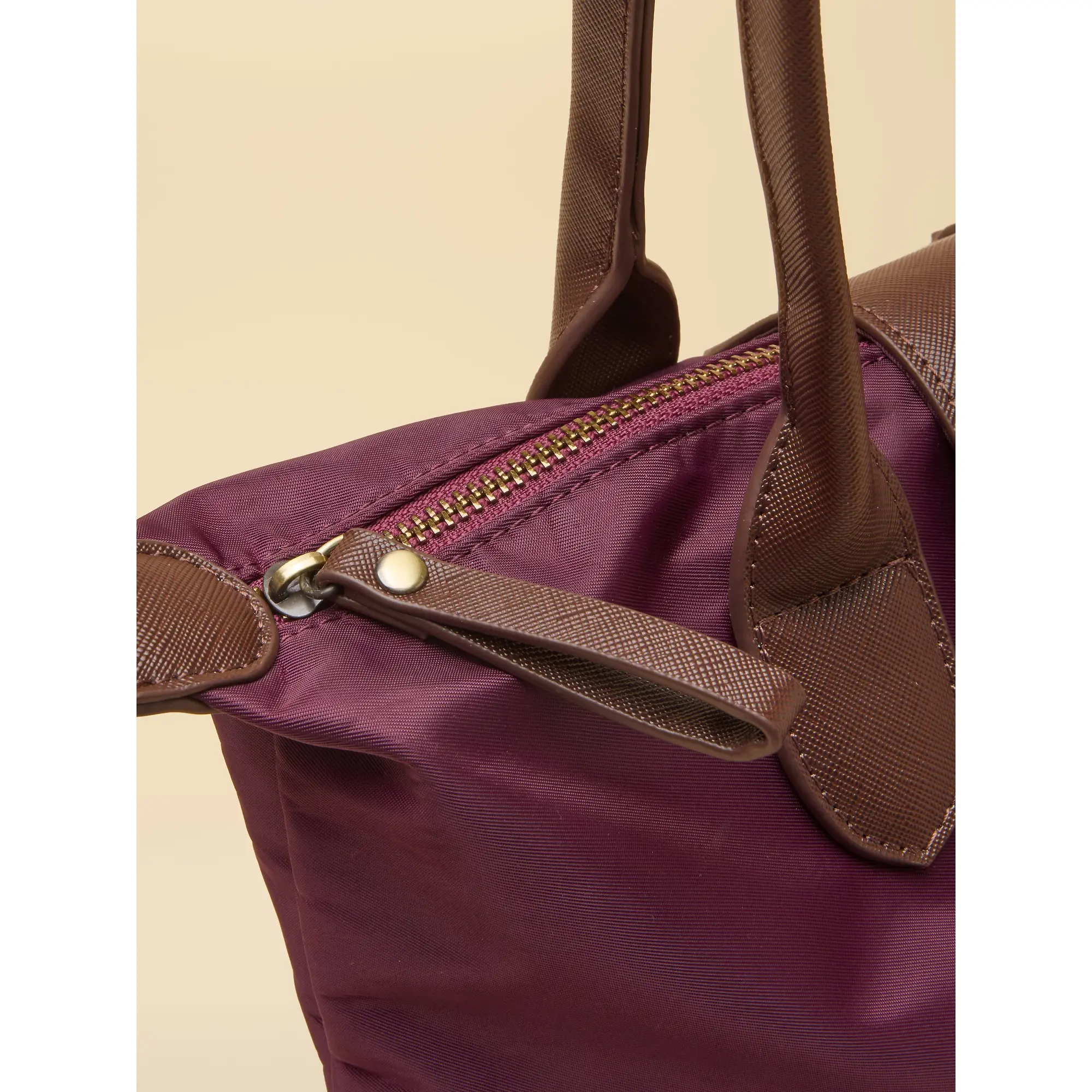 Product image 8 of 9 of Joules Women's Edie Zip Top Shopper Bag - Port Red