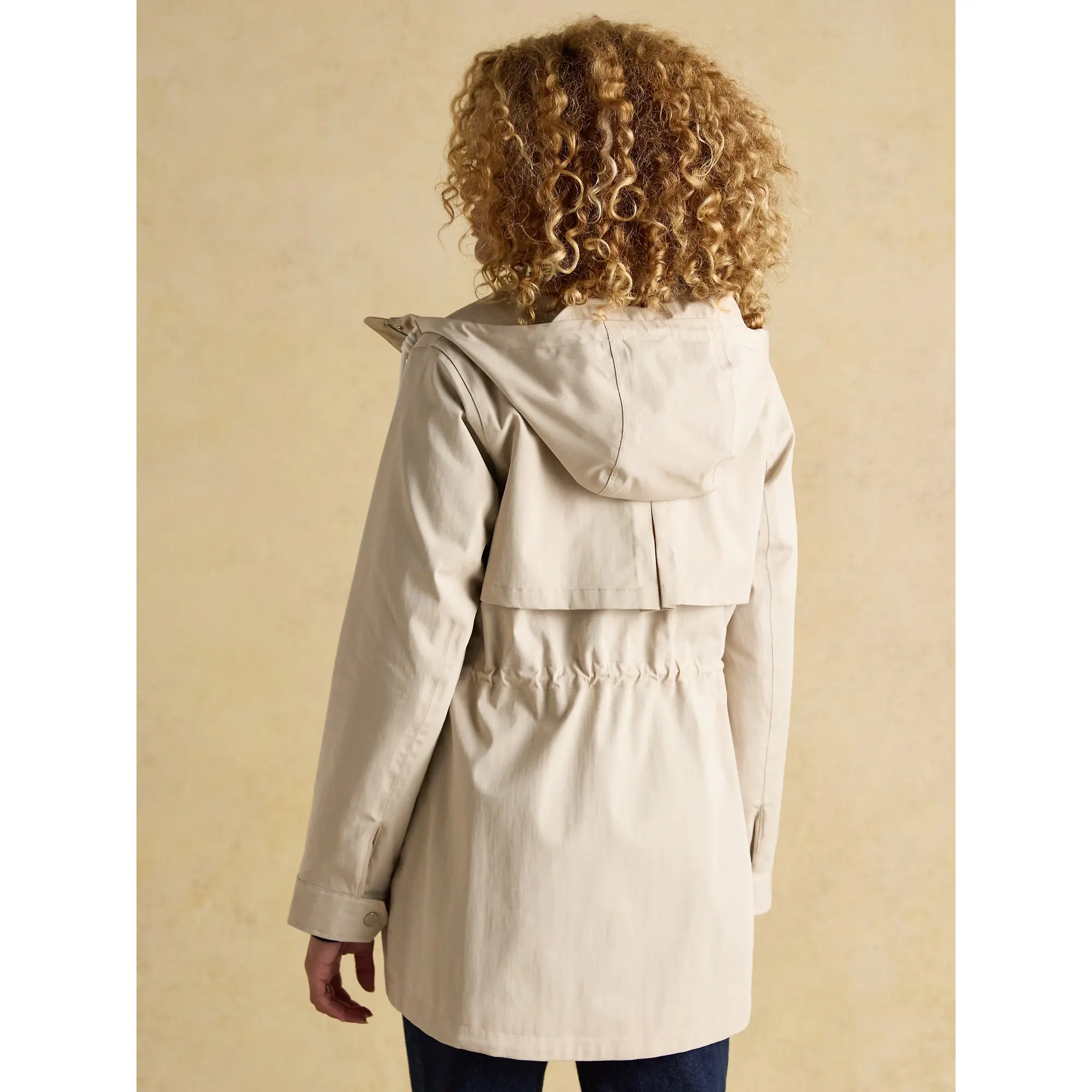 Product image 3 of 12 of Joules Women's Portwell Waterproof Raincoat - Neutral