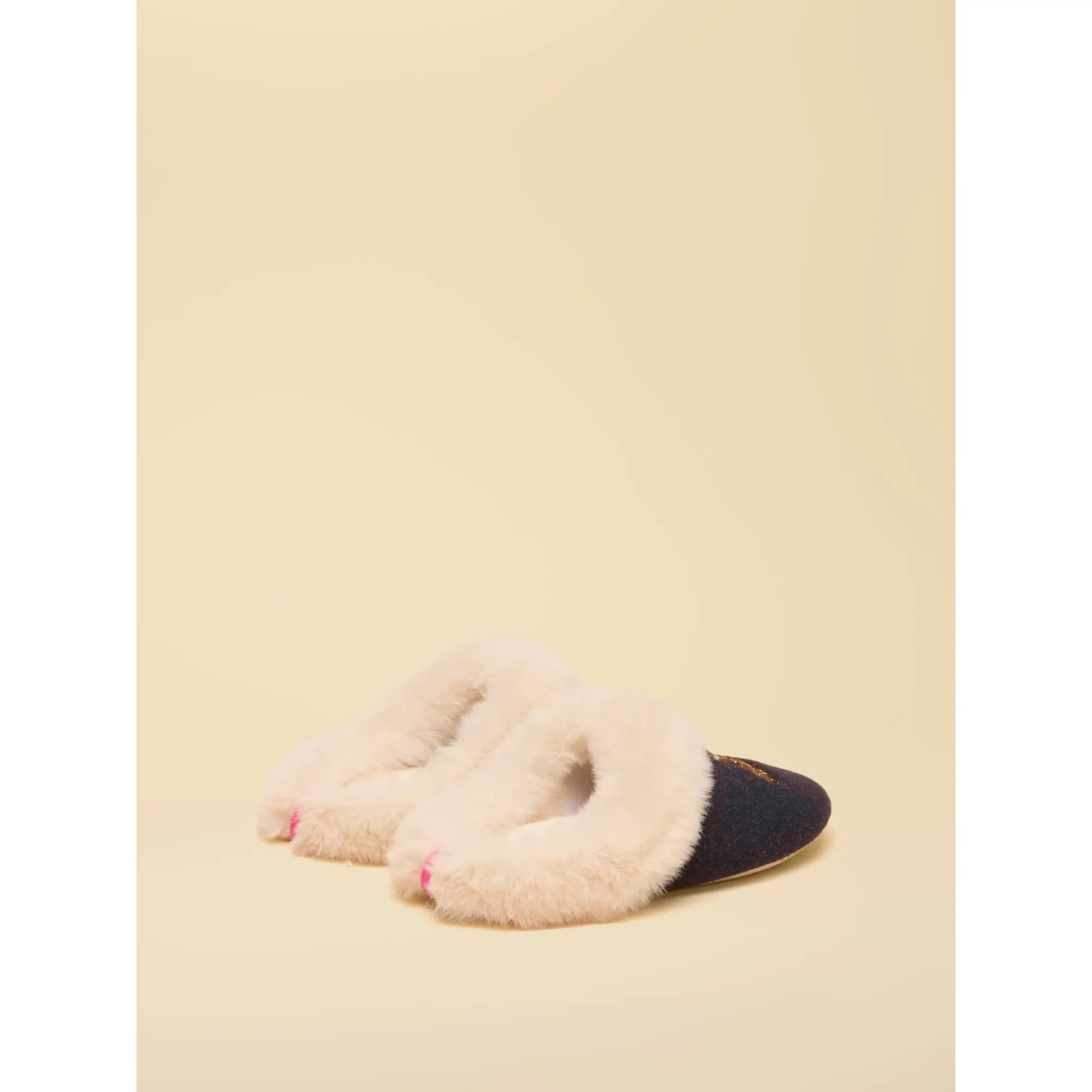Product image 2 of 6 of Joules Women's Slippet Luxe Slippers - Navy Horse