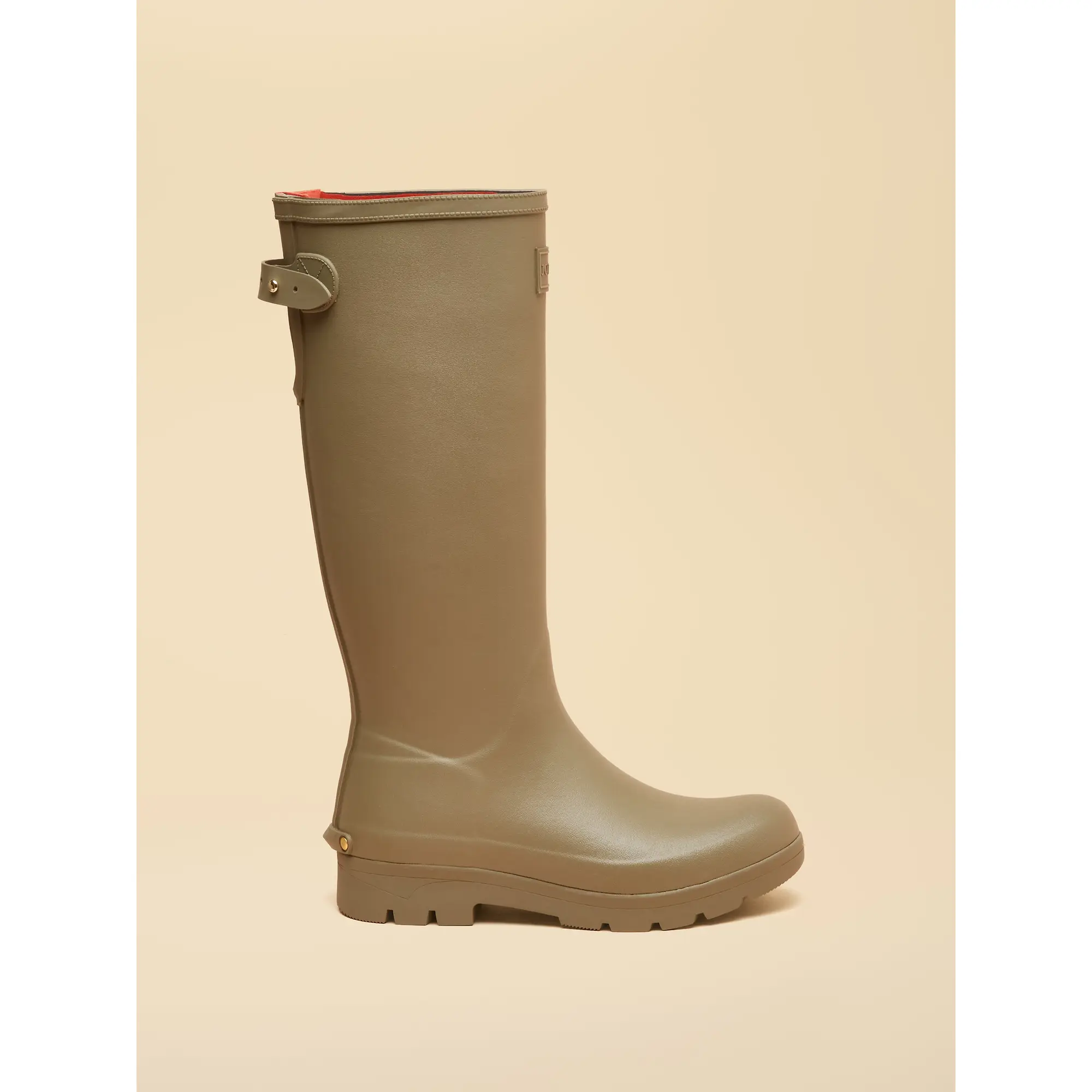 Product image 3 of 6 of Joules Women's Luxe Neoprene Lined Tall Wellies - Khaki Green