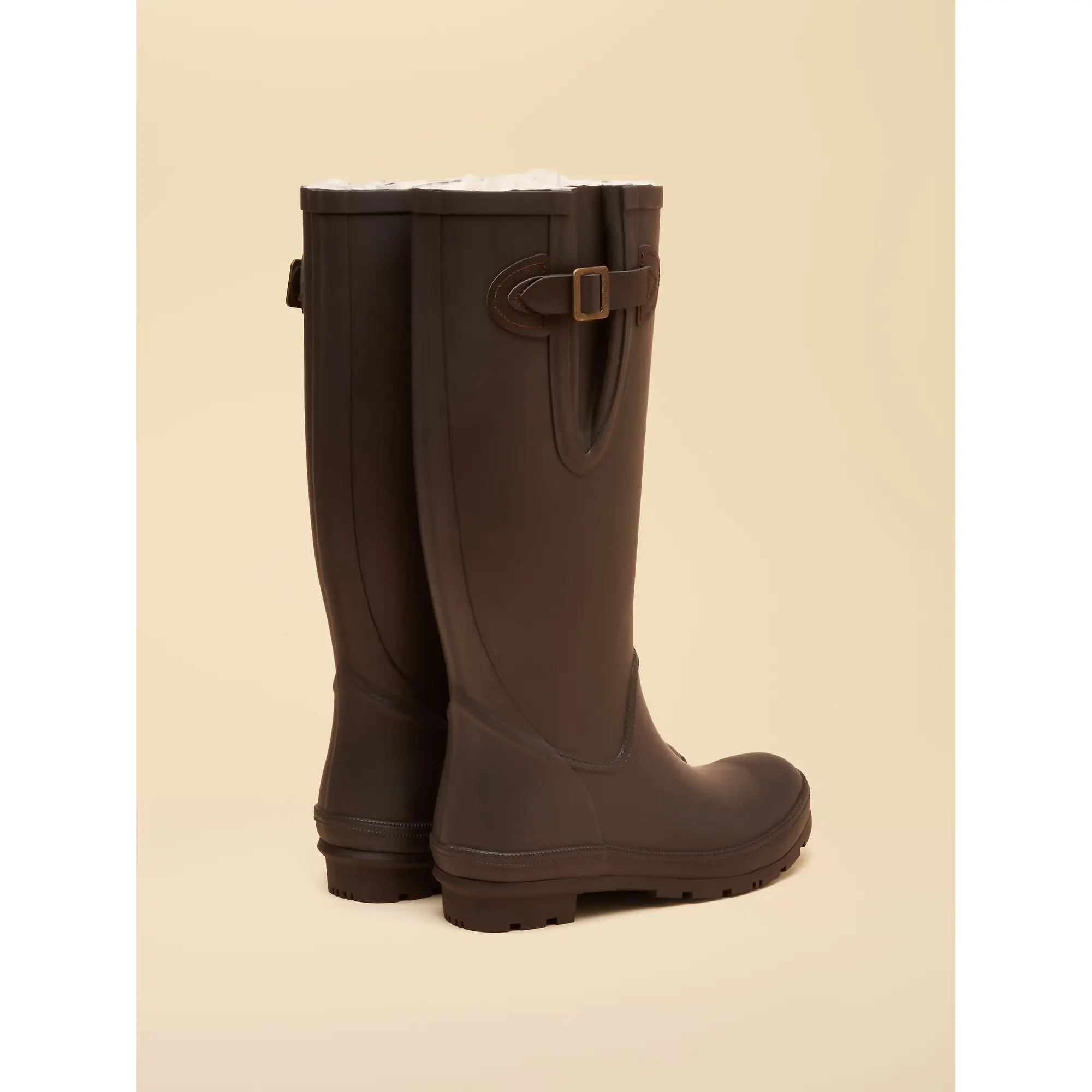 Product image 3 of 6 of Joules Women's Houghton Fur Lined Wellingtons - Brown